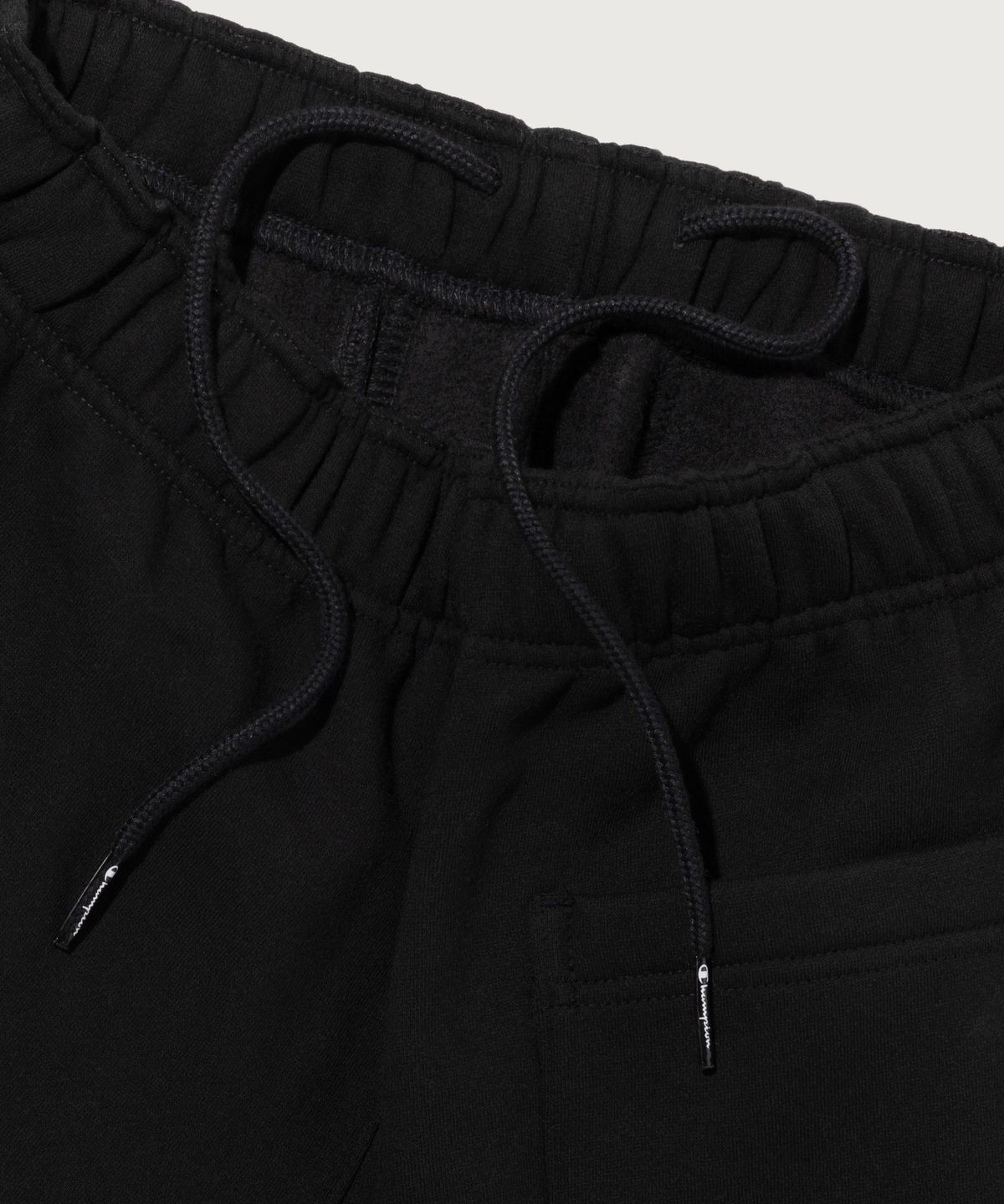 챔피온(CHAMPION) 여성 C로고 릴렉스핏 기모 스웨트 팬츠 Black