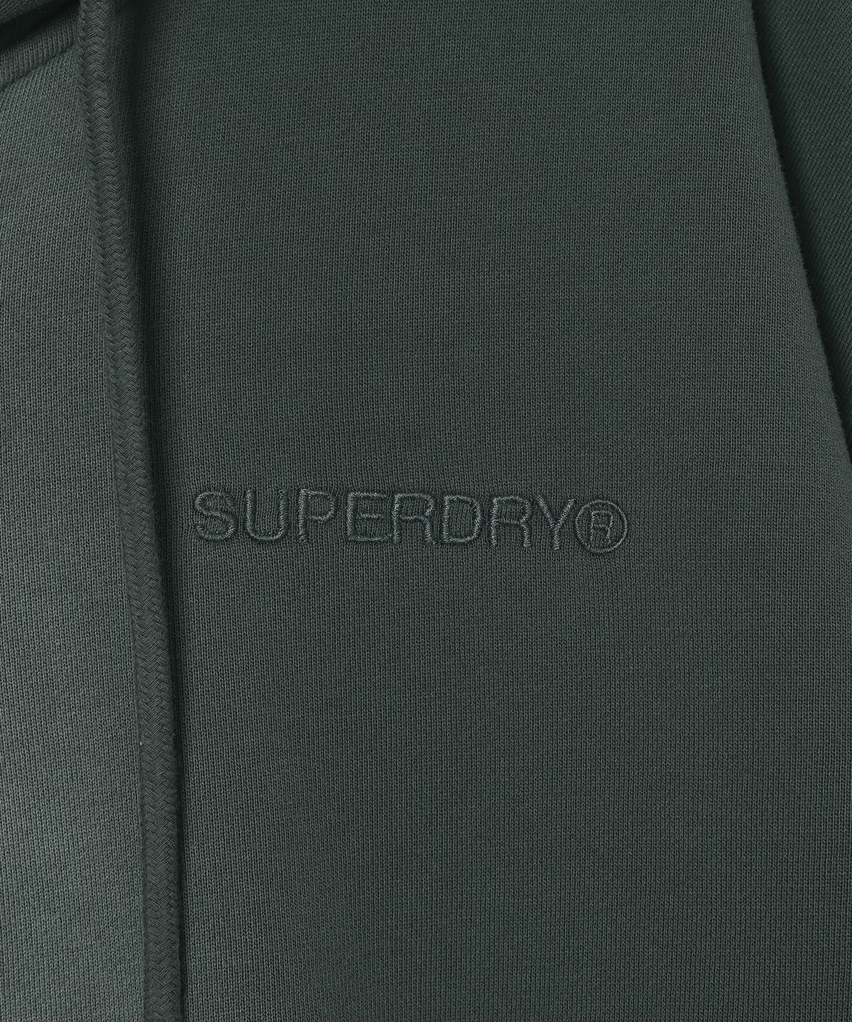슈퍼드라이(SUPERDRY) 빈티지 페이디드 후드집업 다크그레이