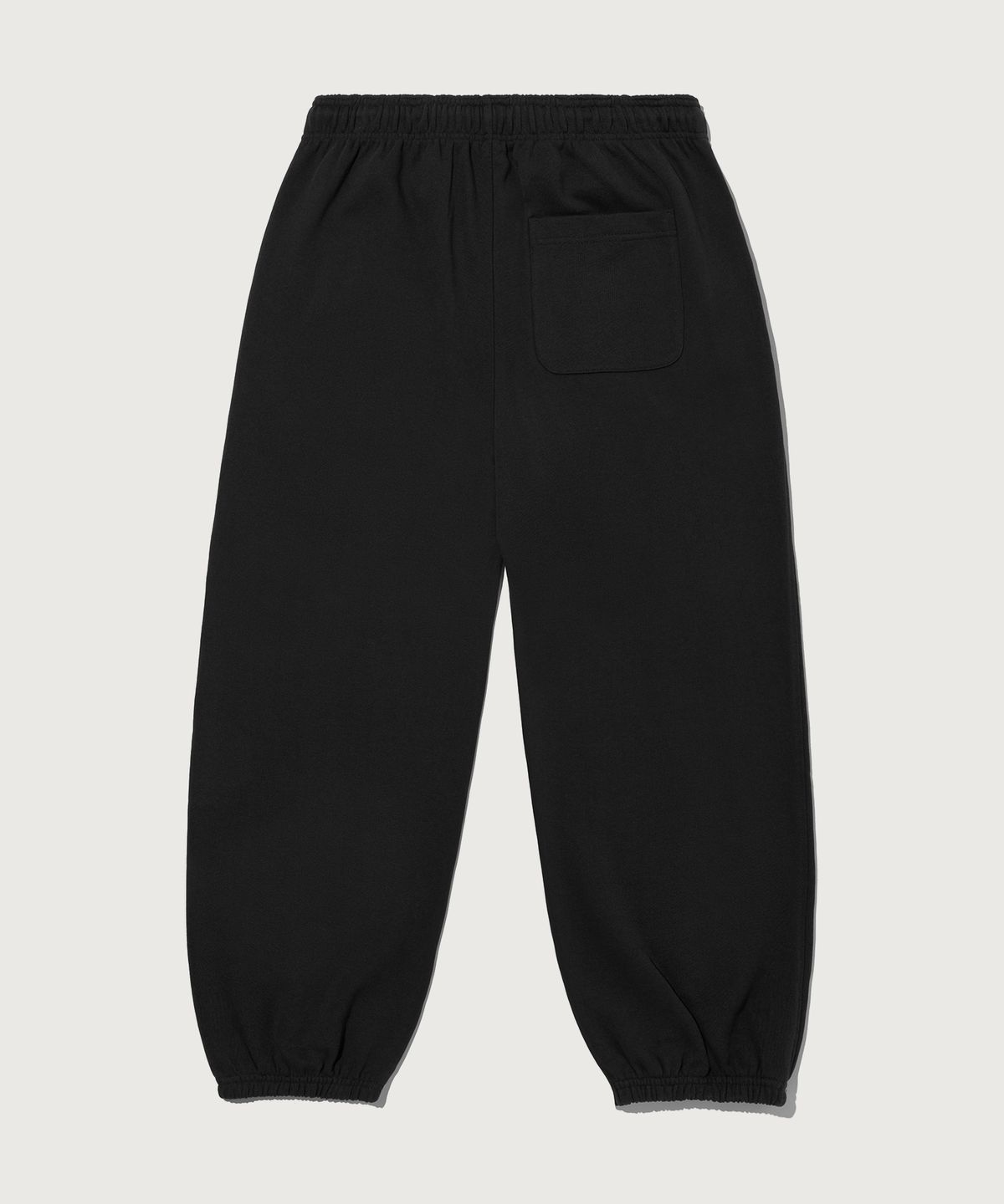 챔피온(CHAMPION) C로고 와이드핏 스웨트 조거 팬츠 Black