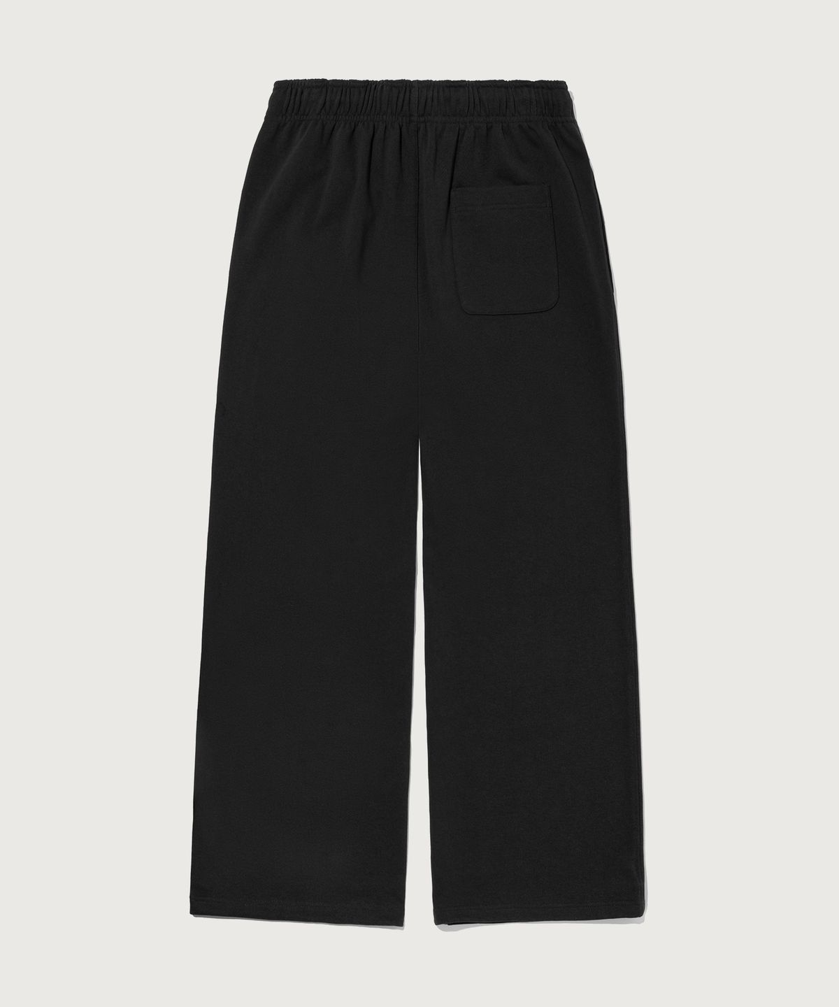 챔피온(CHAMPION) C로고 와이드핏 스웨트 팬츠 Black