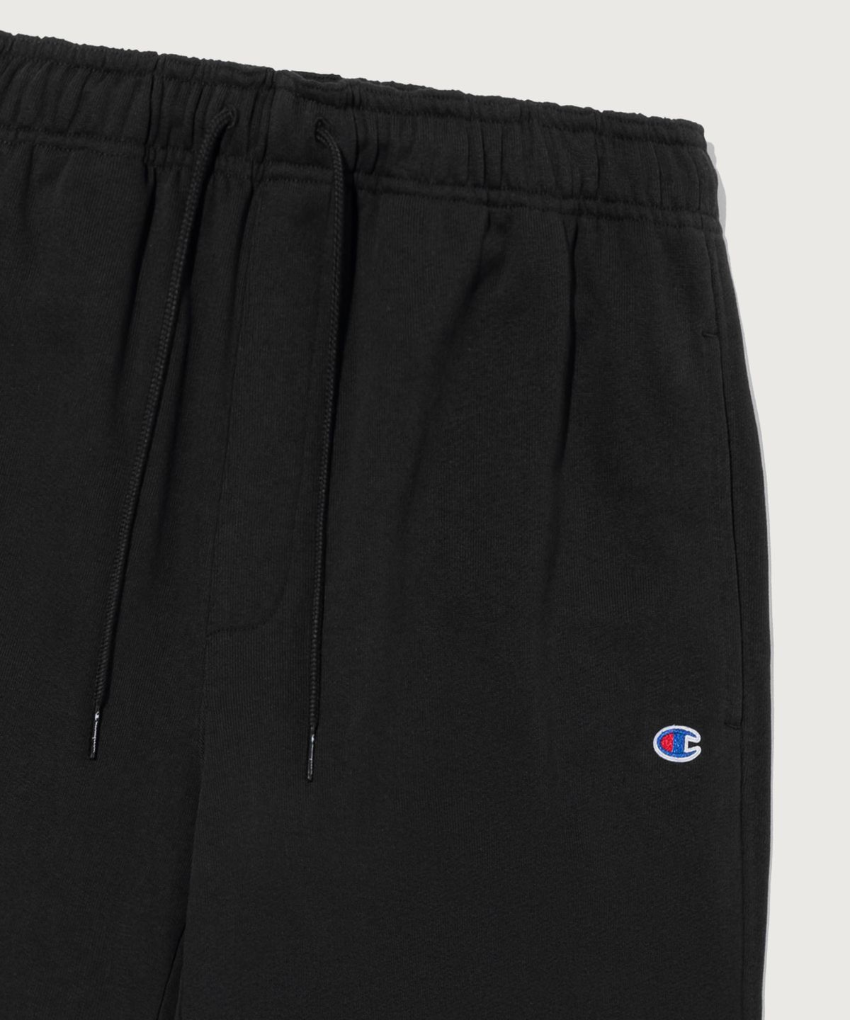 챔피온(CHAMPION) C로고 와이드핏 스웨트 팬츠 Black