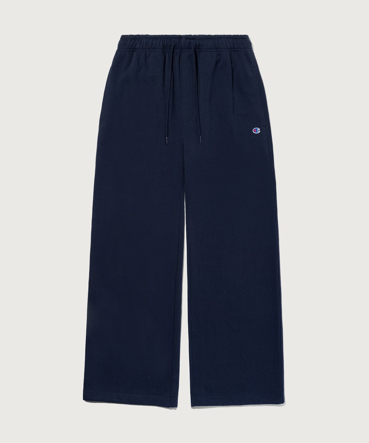챔피온(CHAMPION) C로고 와이드핏 스웨트 팬츠 Navy