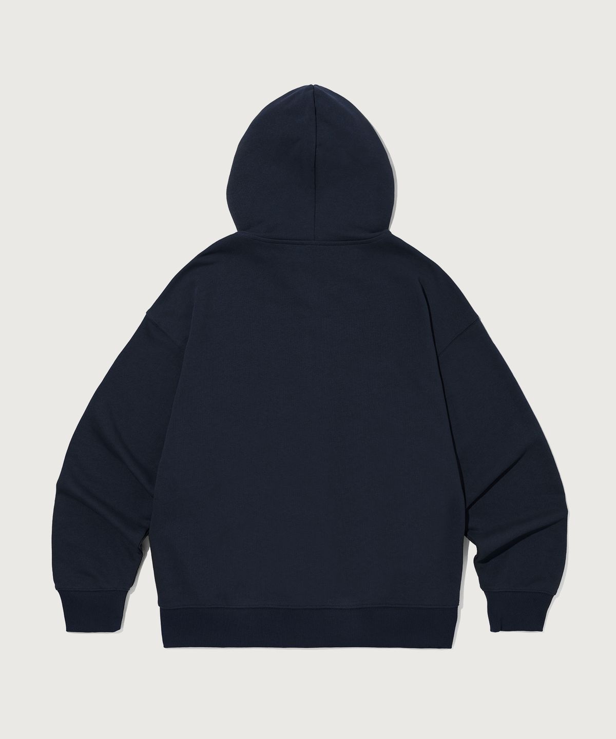 챔피온(CHAMPION) 스몰 로고 루즈핏 후드 집업 Navy
