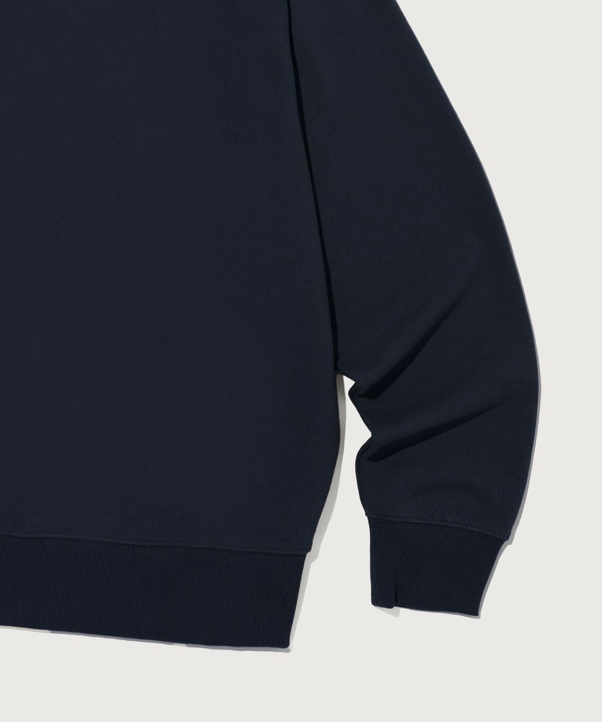 챔피온(CHAMPION) 스몰 로고 루즈핏 후드 집업 Navy