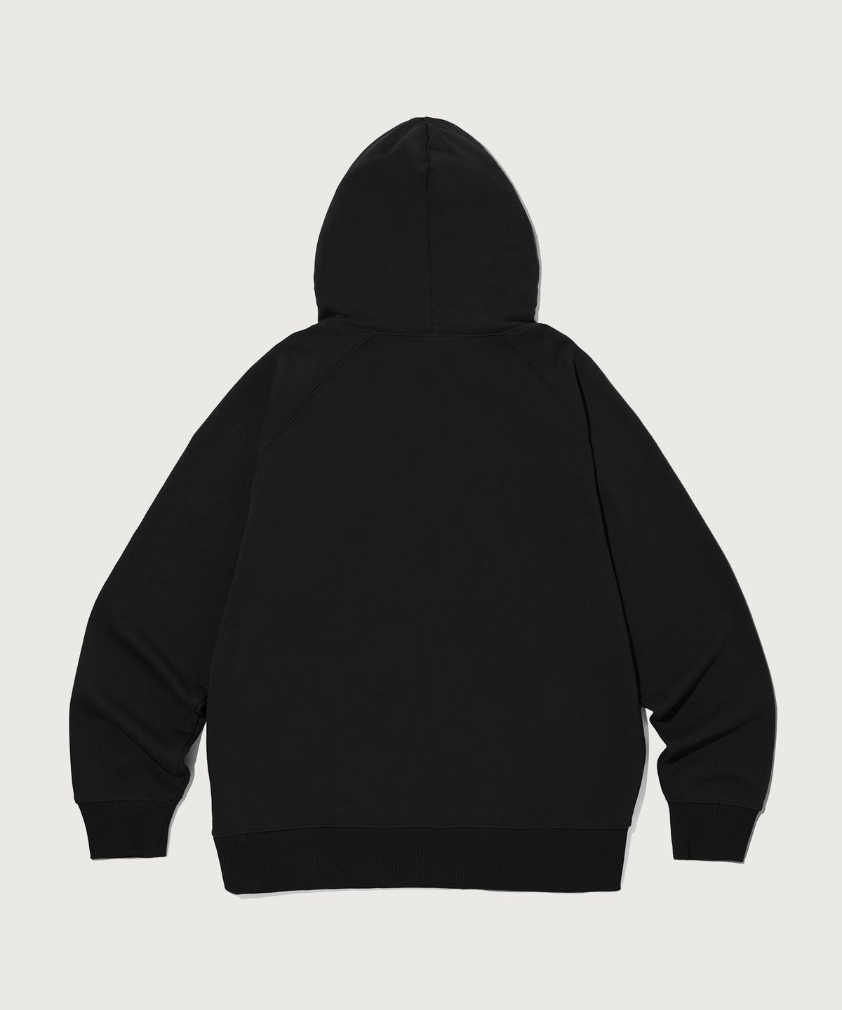 챔피온(CHAMPION) 스몰 로고 루즈핏 후드 티셔츠 Black