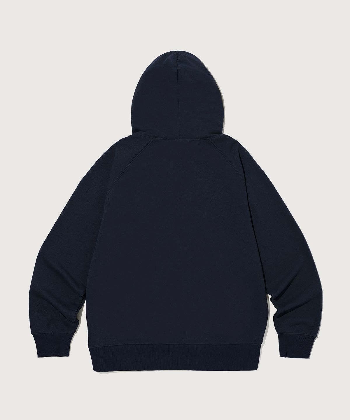 챔피온(CHAMPION) 스몰 로고 루즈핏 후드 티셔츠 Navy