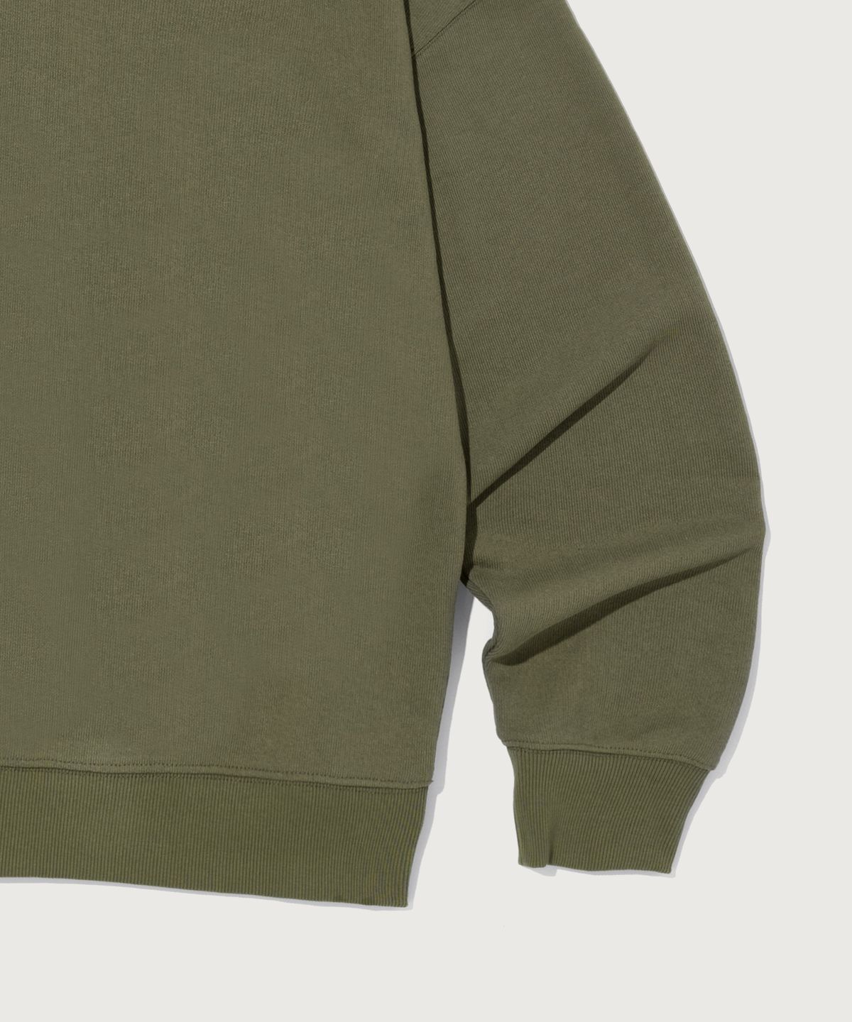 챔피온(CHAMPION) 스몰 로고 루즈핏 후드 티셔츠 Khaki