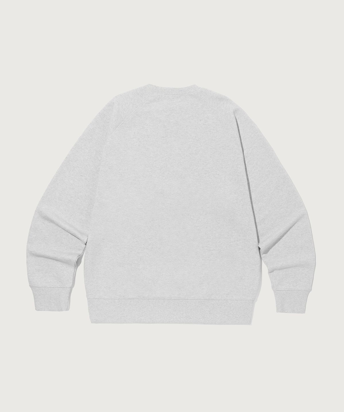 챔피온(CHAMPION) 스몰 로고 루즈핏 스웨트셔츠 Light Grey