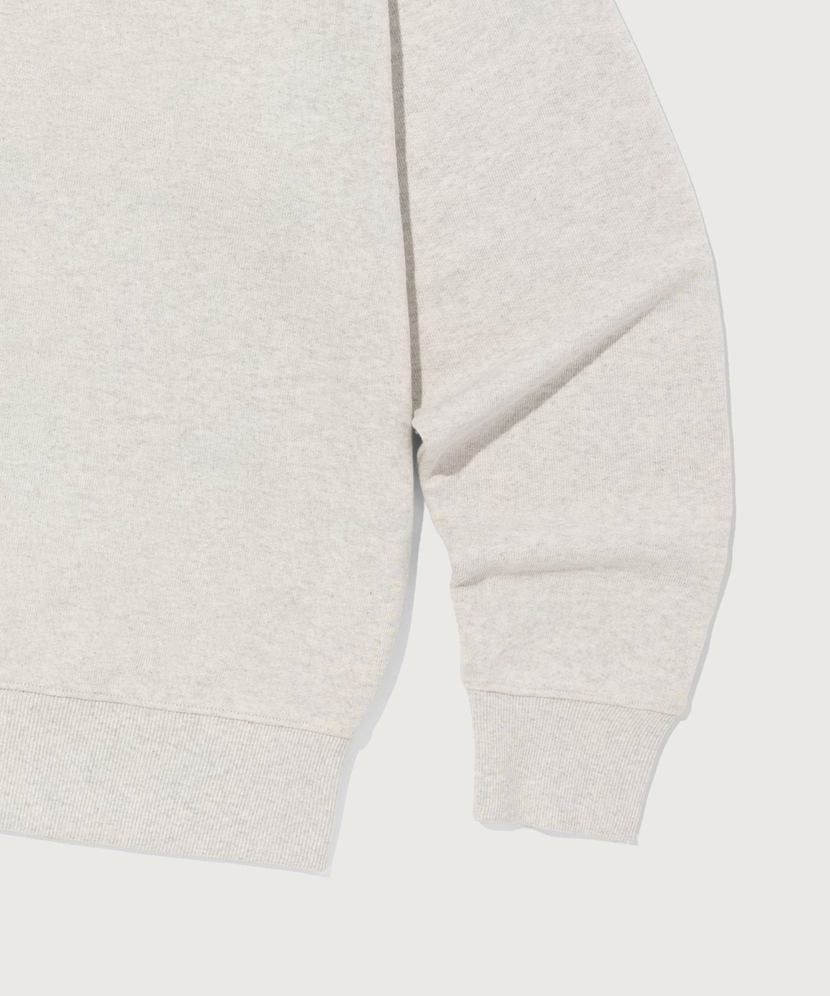 챔피온(CHAMPION) 스몰 로고 루즈핏 스웨트셔츠 Oatmeal
