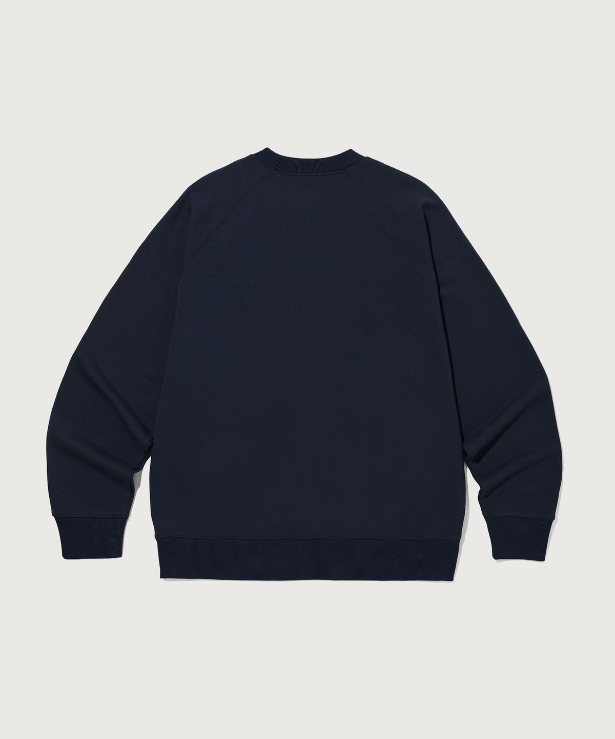 챔피온(CHAMPION) 스몰 로고 루즈핏 스웨트셔츠 Navy