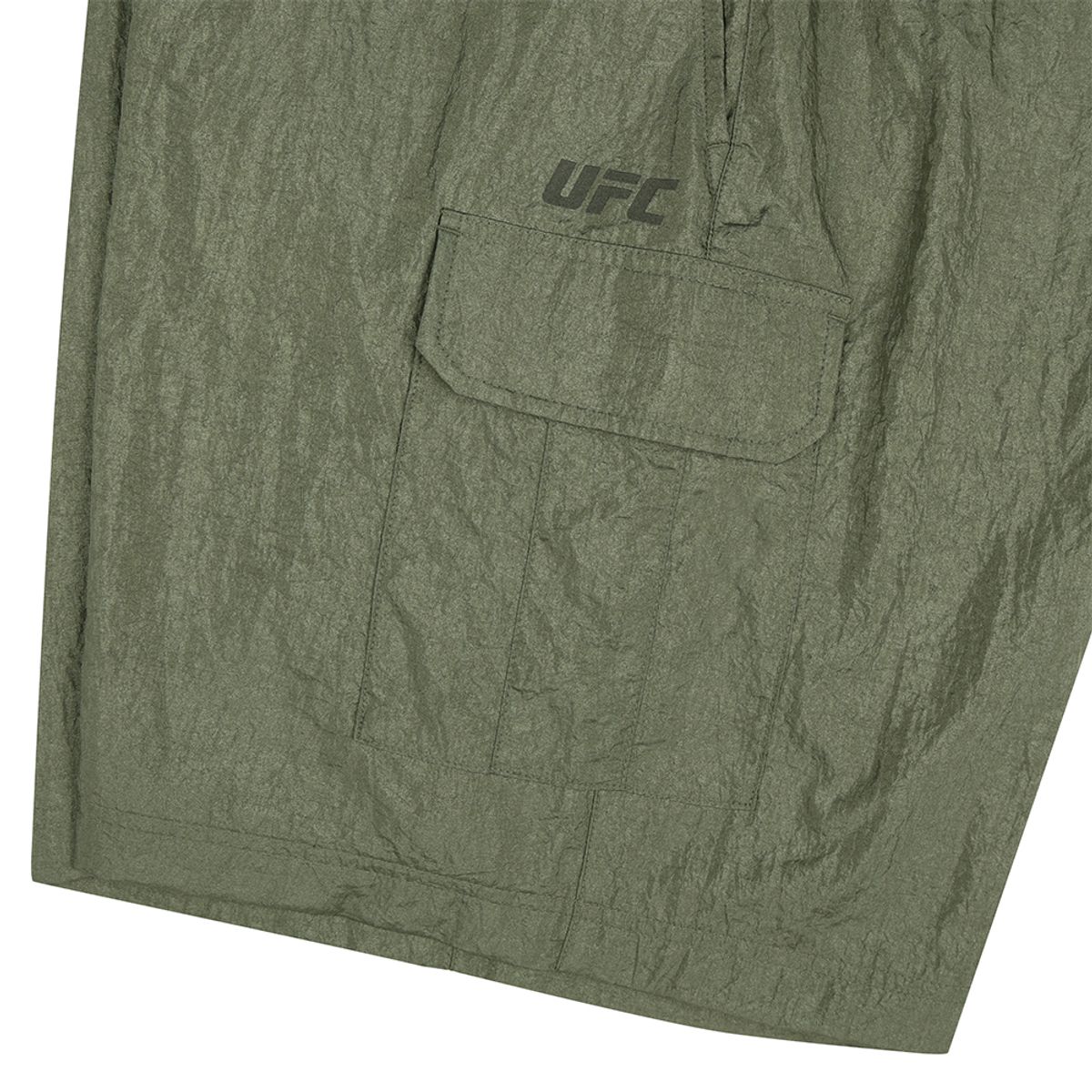 유에프씨 스포츠(UFC SPORT) UFC 크링클 릴렉스핏 쇼츠 라이트 카키 U2TPW3302LK
