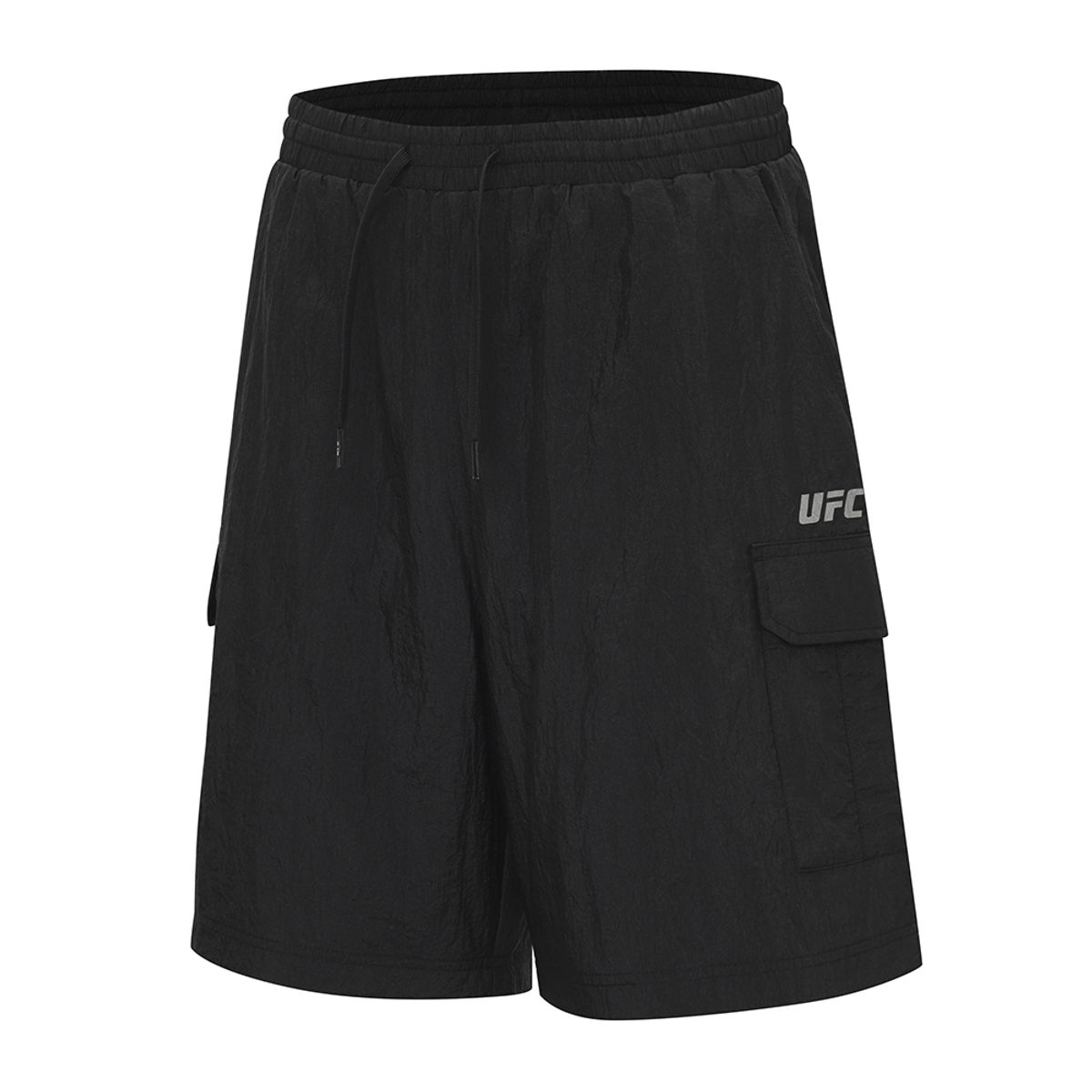 유에프씨 스포츠(UFC SPORT) UFC 크링클 릴렉스핏 쇼츠 블랙 U2TPW3302BK