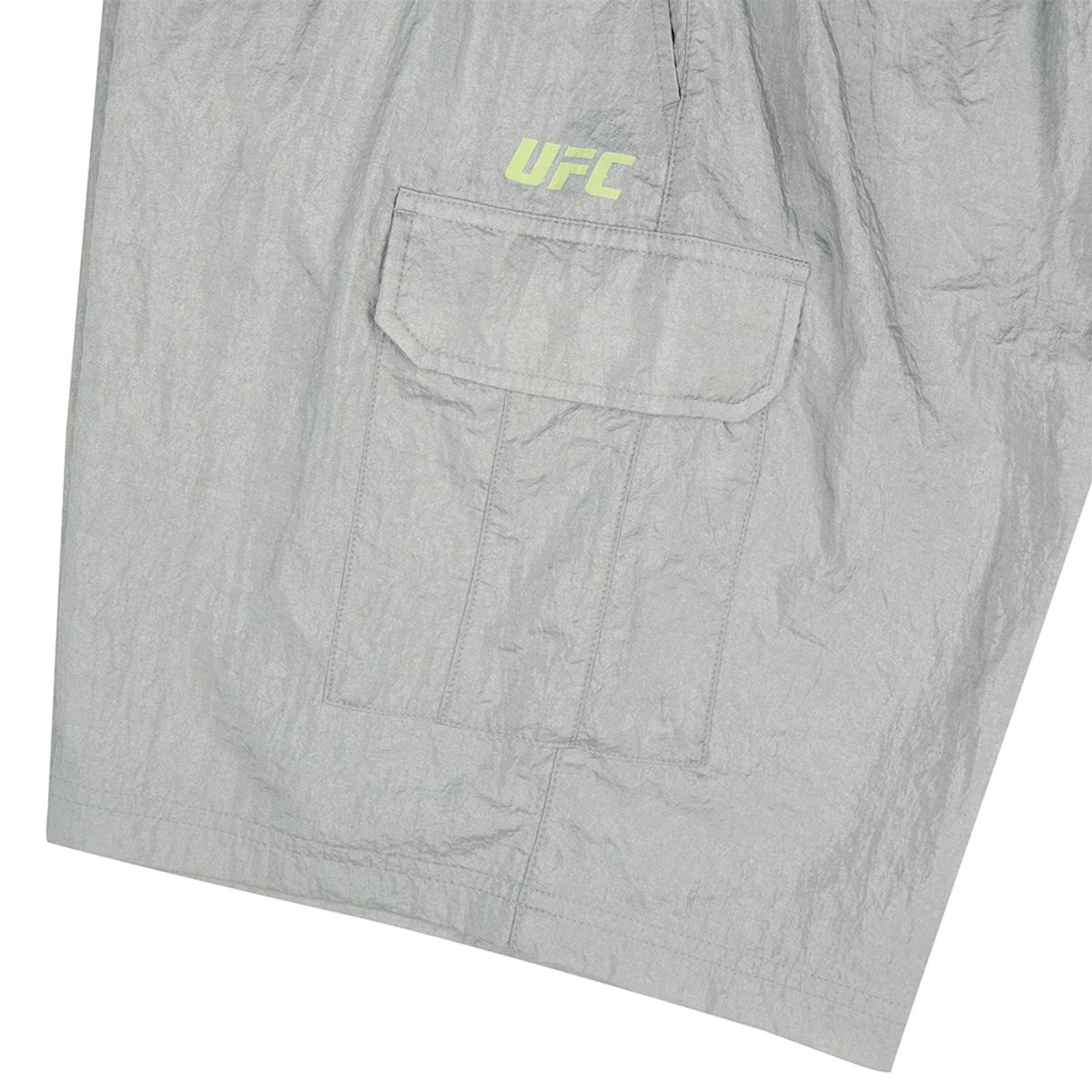 유에프씨 스포츠(UFC SPORT) UFC 크링클 릴렉스핏 쇼츠 실버 U2TPW3302SV