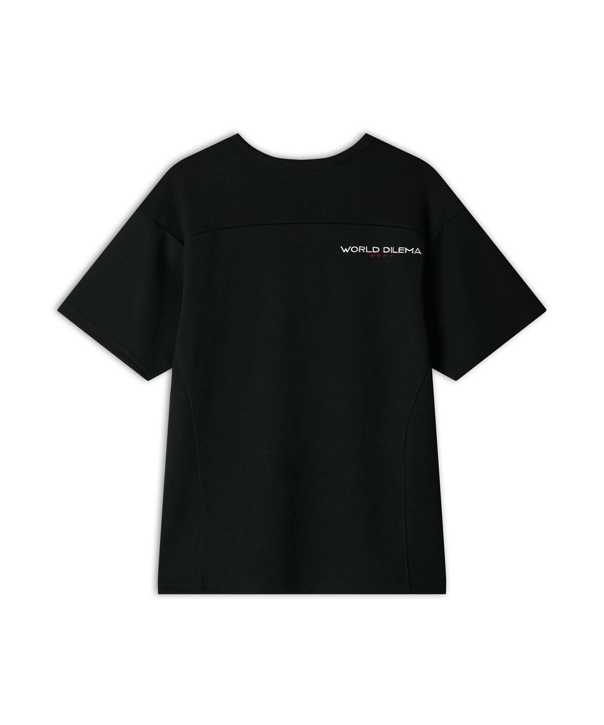 월드딜레마(WORLDDILEMA) RACER Rugby Fit T-Shirts (Black)