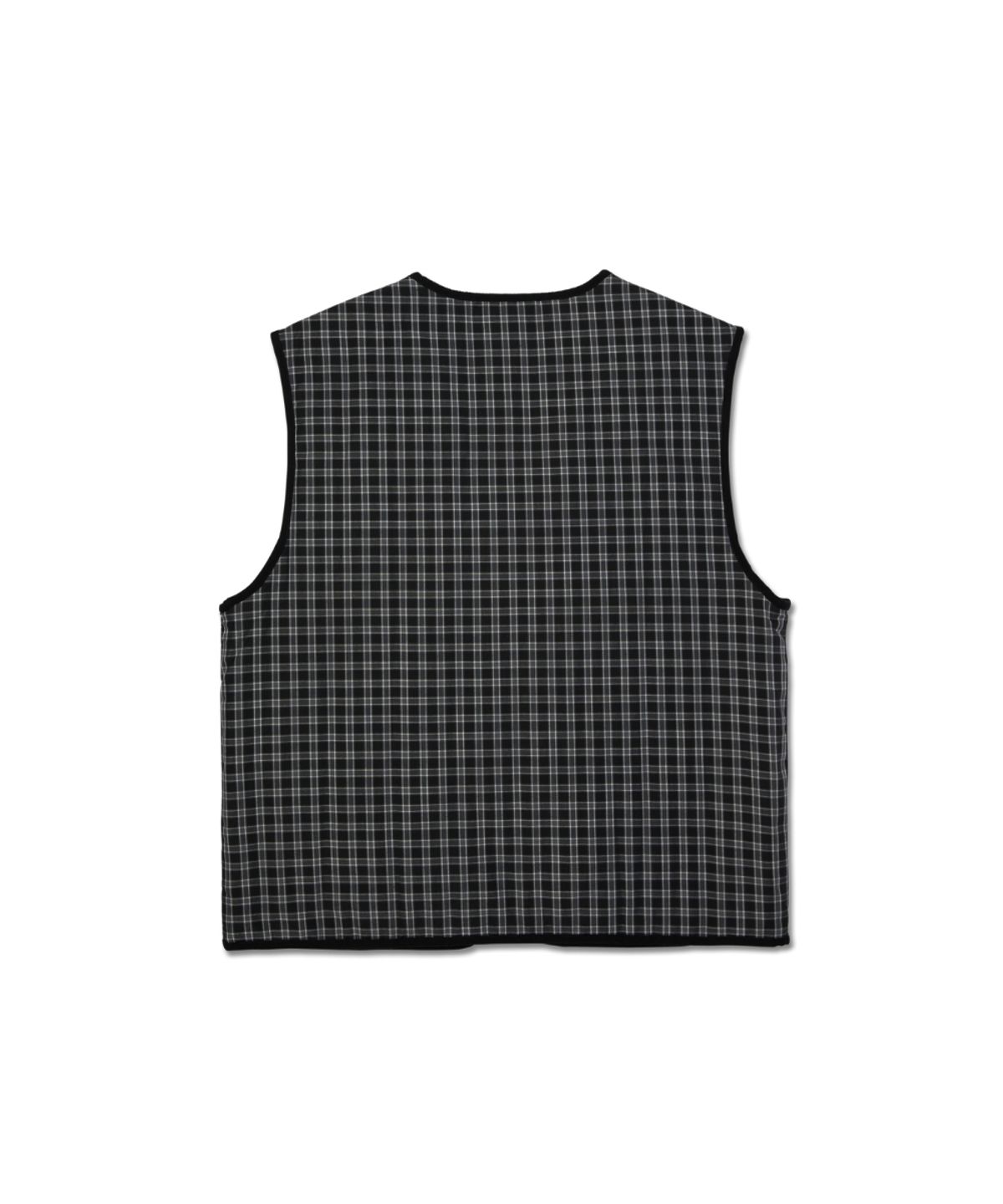 허프(HUF) POYNTER REVERSIBLE VEST [BLACK]