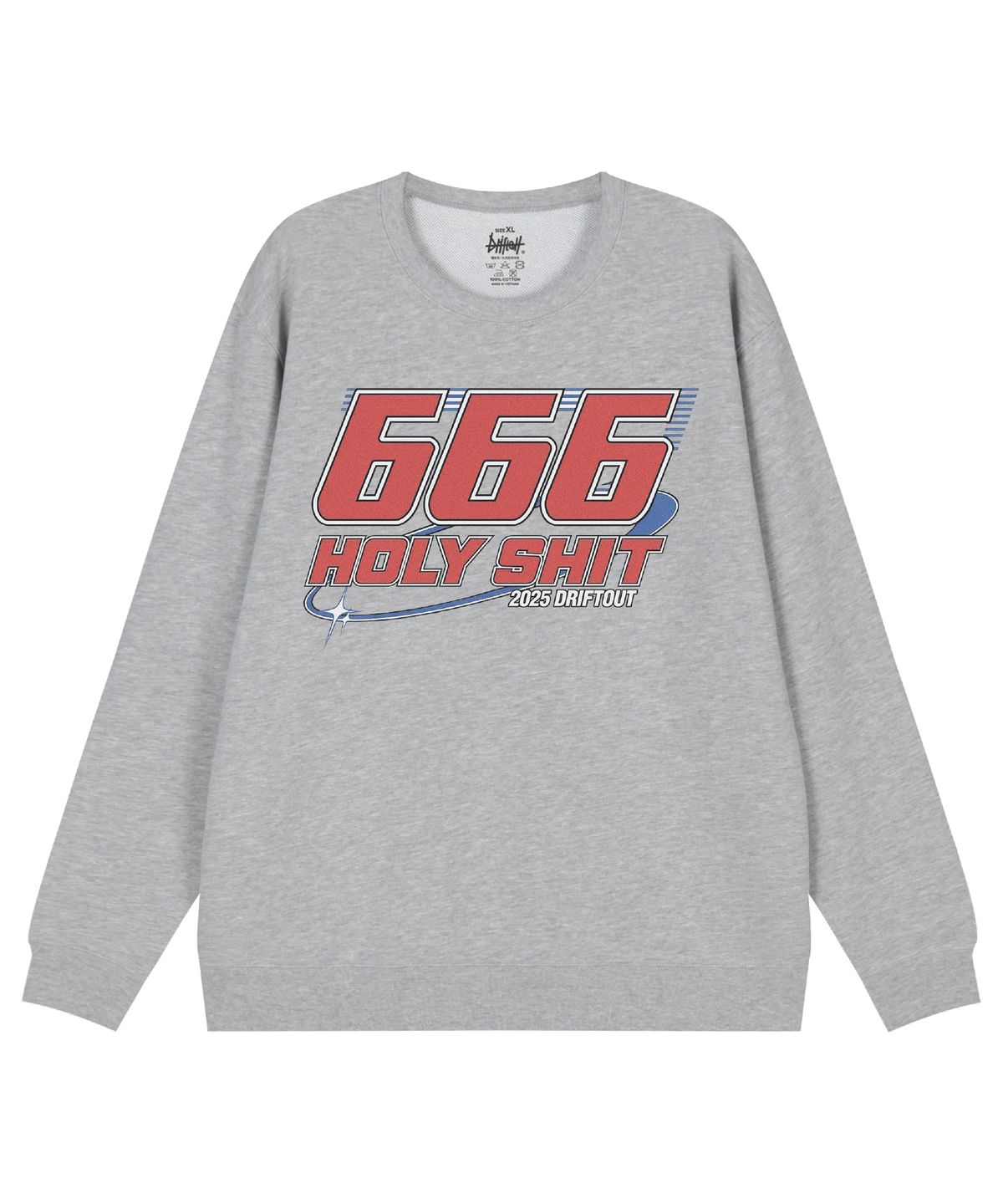 드리프트아웃(DRIFTOUT) 666 홀리 레이싱 스웻셔츠 (3color)