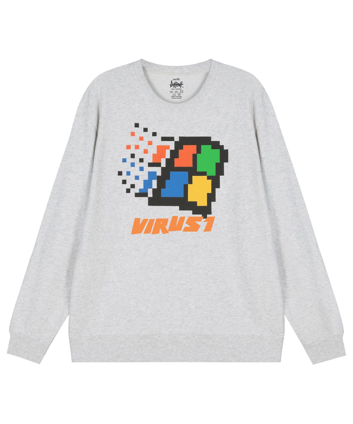 드리프트아웃(DRIFTOUT) 바이러스 펑크 라쿤 스웻셔츠 (3color)
