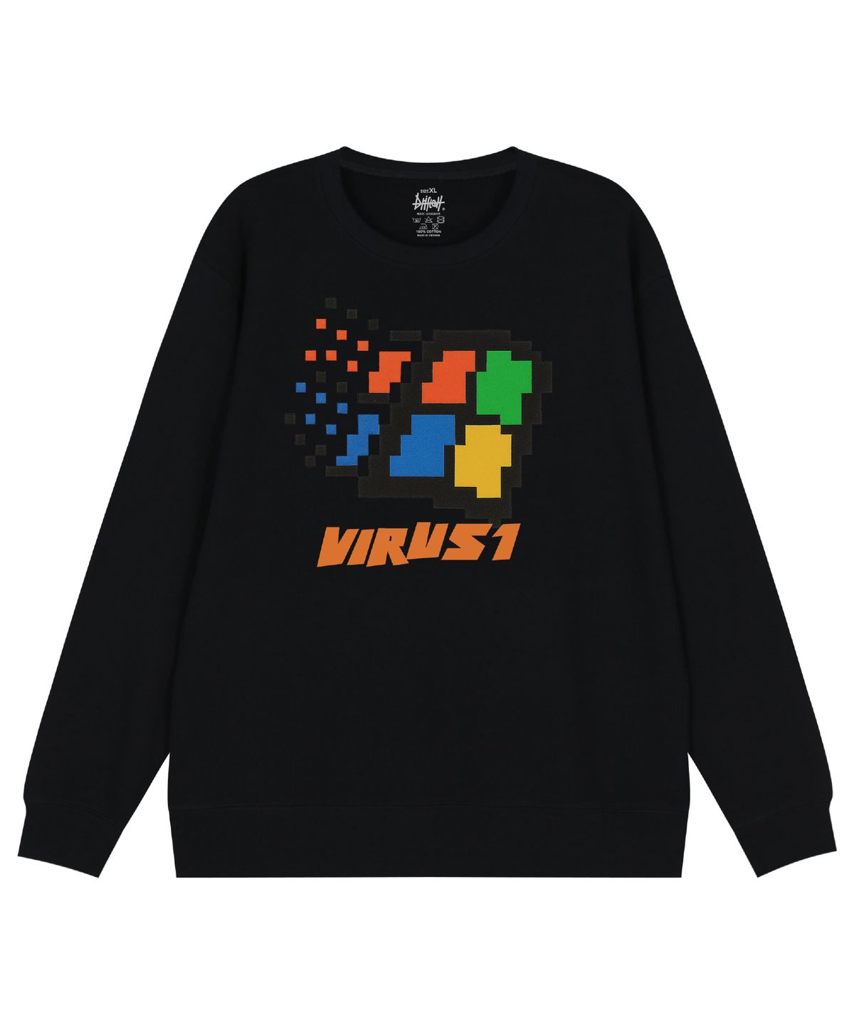 드리프트아웃(DRIFTOUT) 바이러스 펑크 라쿤 스웻셔츠 (3color)