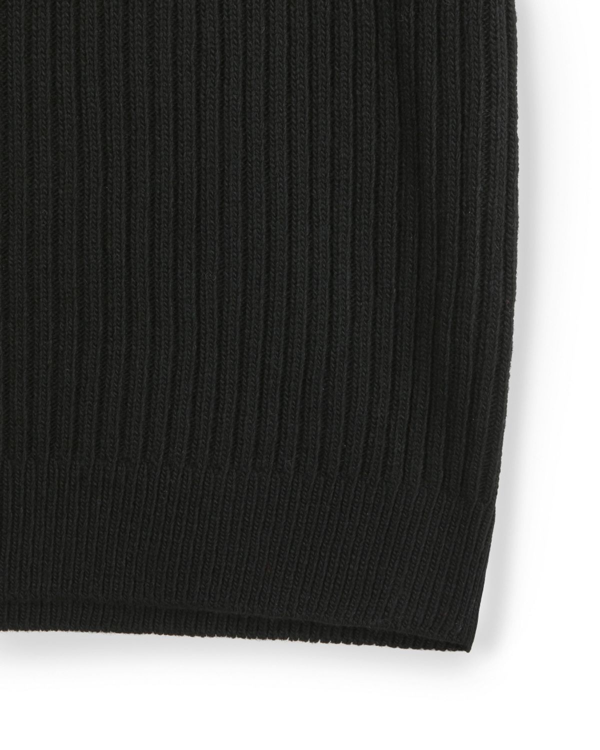 비슬로우(BESLOW) CASHMERE BLENDED SLIM FIT CREW NECK KNIT BLACK