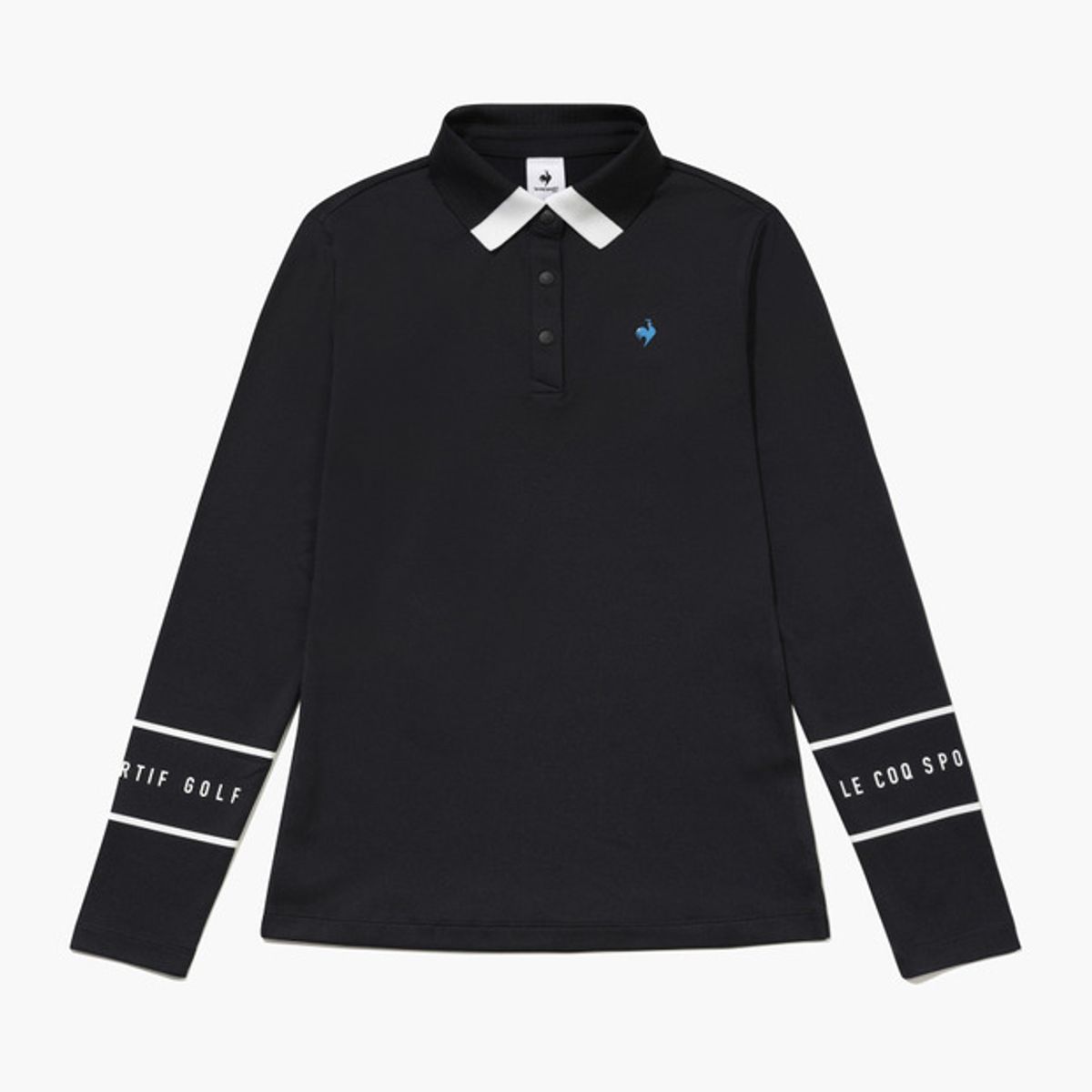르꼬끄 골프(LECOQ GOLF) 여성 컬러 포인트 카라 티셔츠 (GQ322LTL92)