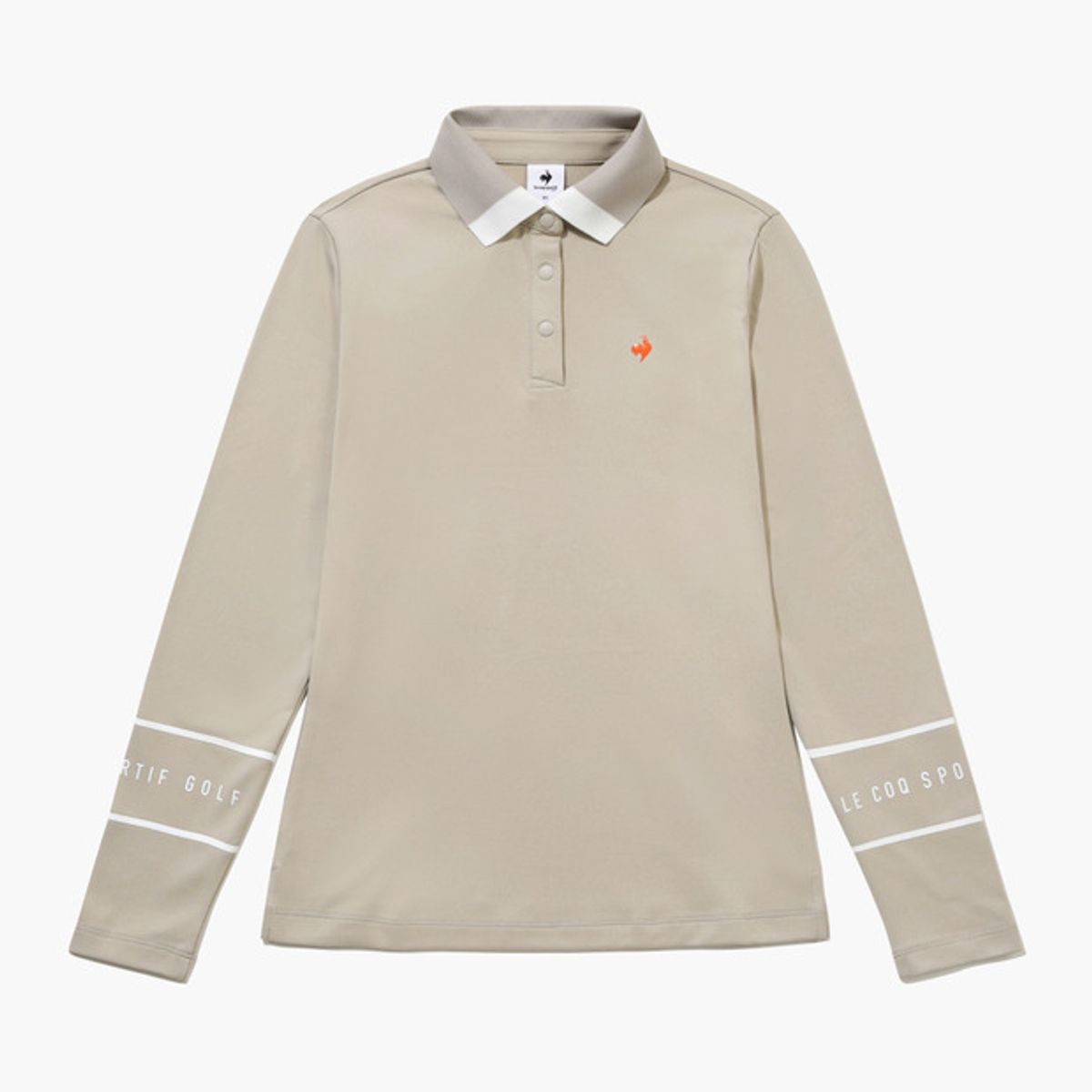 르꼬끄 골프(LECOQ GOLF) 여성 컬러 포인트 카라 티셔츠 (GQ322LTL92)