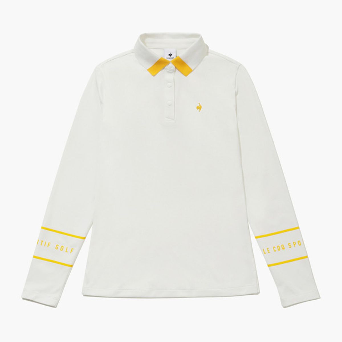 르꼬끄 골프(LECOQ GOLF) 여성 컬러 포인트 카라 티셔츠 (GQ322LTL92)