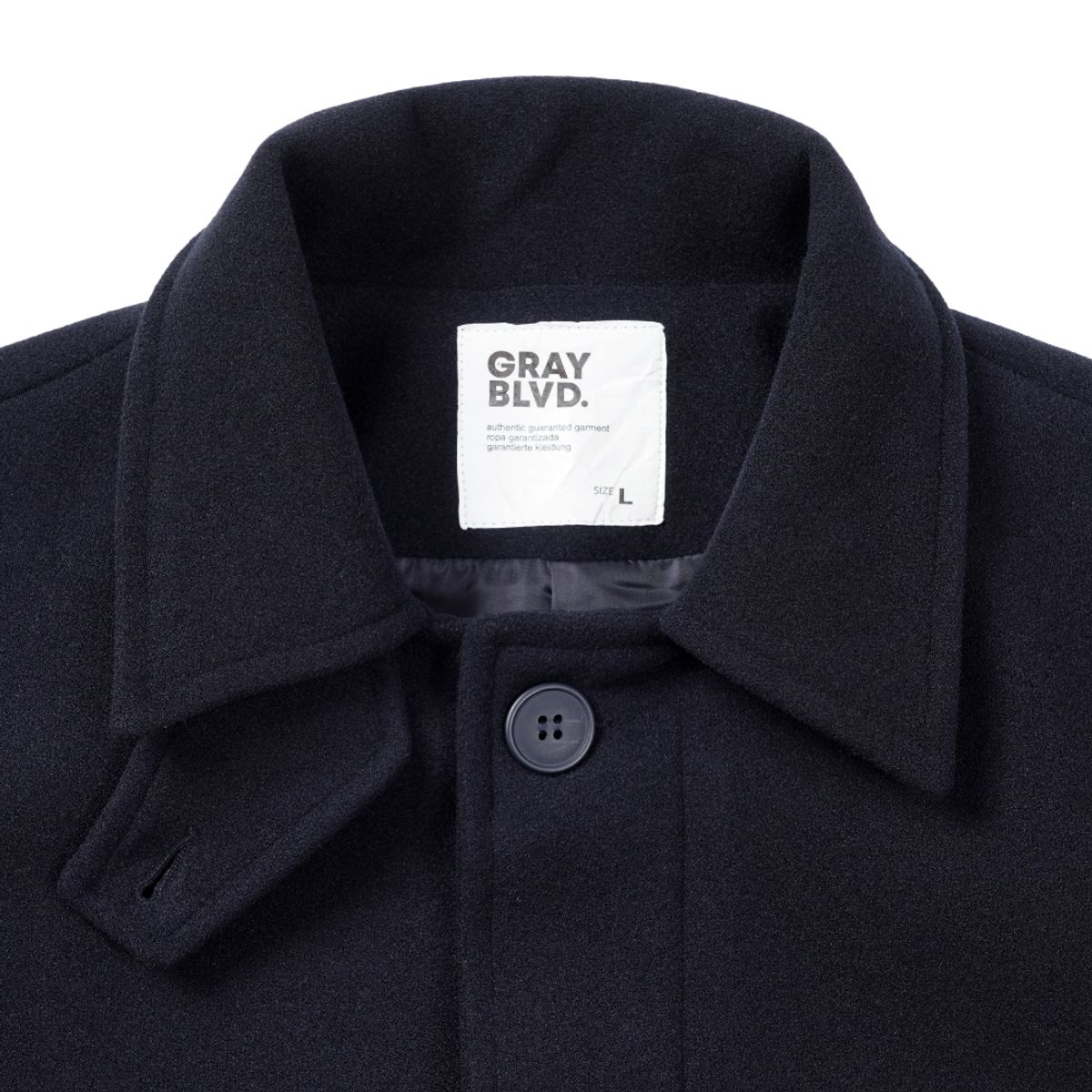 그레이블러밧(GRAYBLVD) 피엠 발마칸 코트(NAVY)