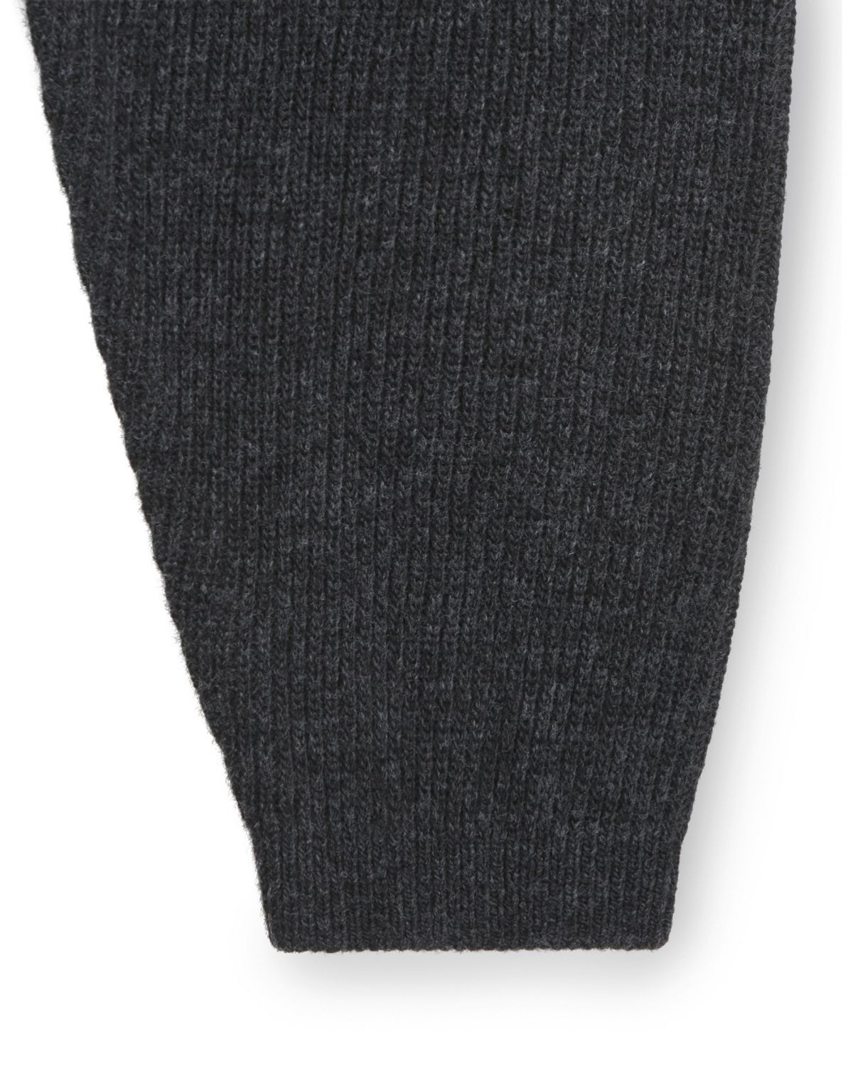 비슬로우(BESLOW) CASHMERE BLENDED CREW NECK CARDIGAN MELANGE CHARCOAL