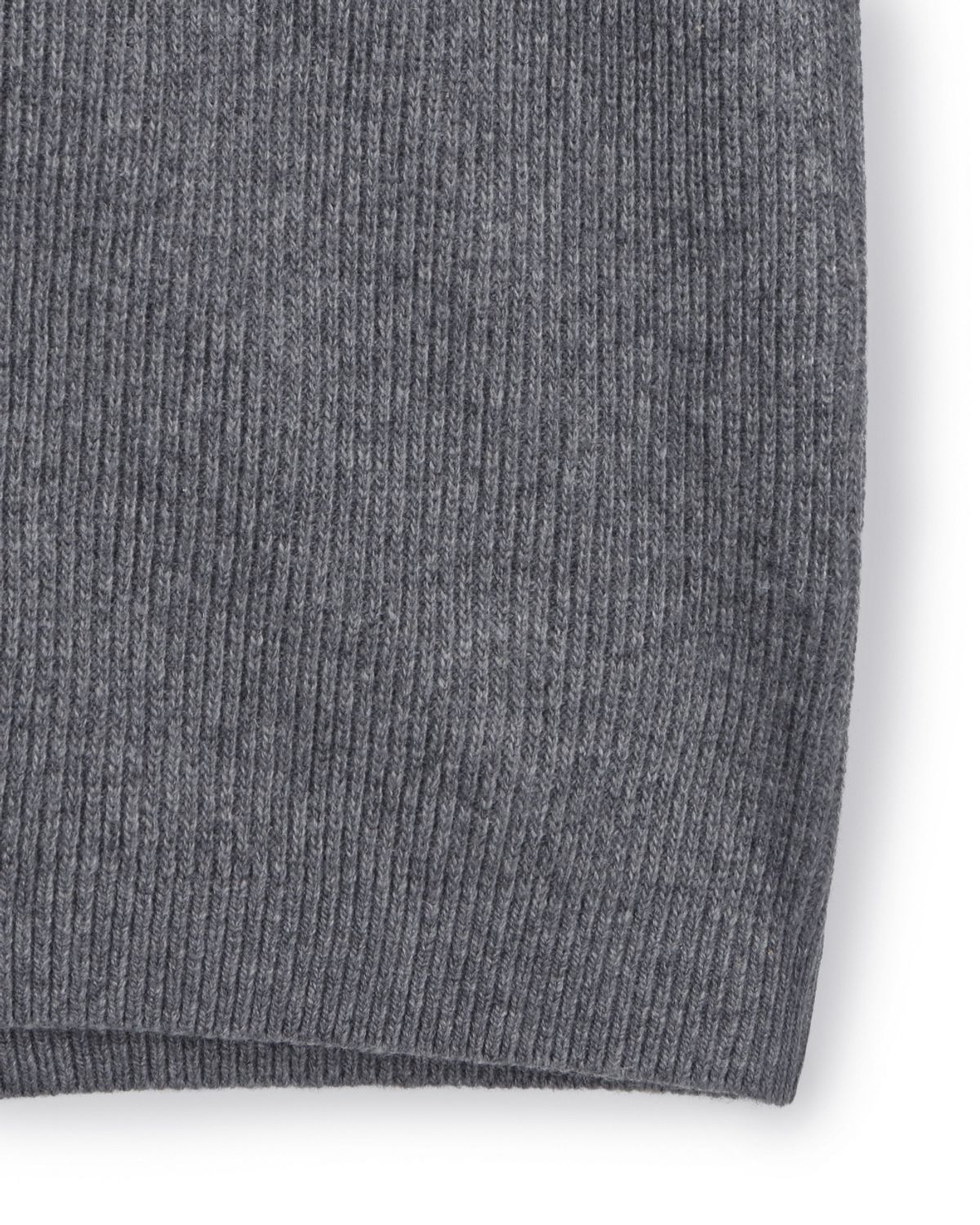비슬로우(BESLOW) CASHMERE BLENDED CREW NECK CARDIGAN GREY