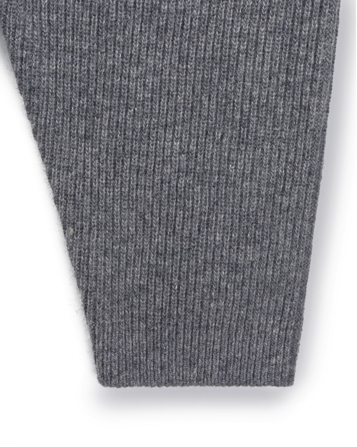 비슬로우(BESLOW) CASHMERE BLENDED CREW NECK CARDIGAN GREY