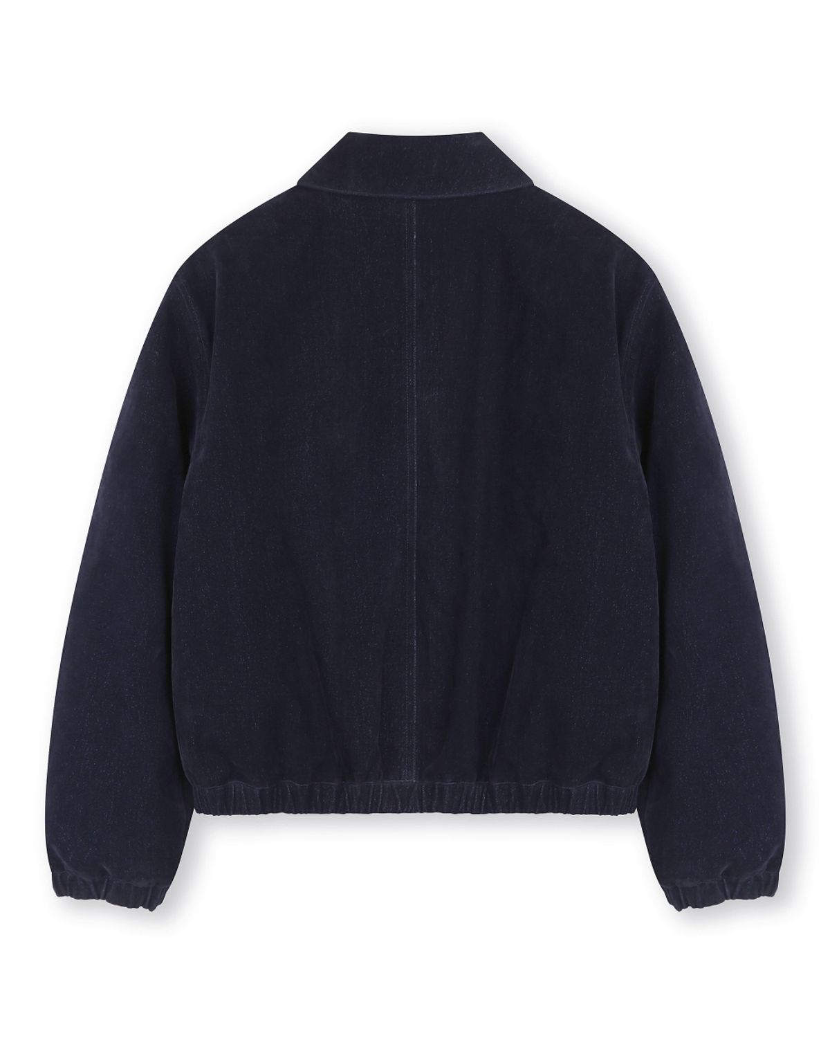 비슬로우(BESLOW) VELVET DENIM PADDED BLOUSON INDIGO