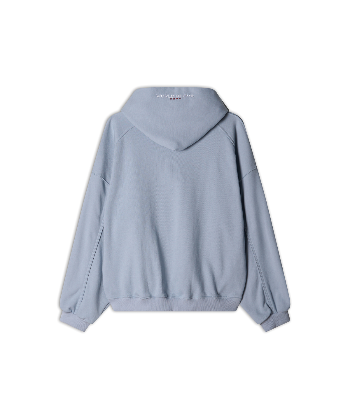 월드딜레마(WORLDDILEMA) LOVE Printing Hood (Purple&Blue)