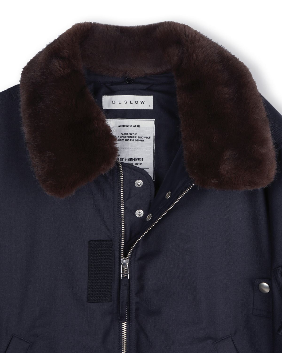 비슬로우(BESLOW) 3M THINSULATE B-15 FLIGHT JACKET NAVY