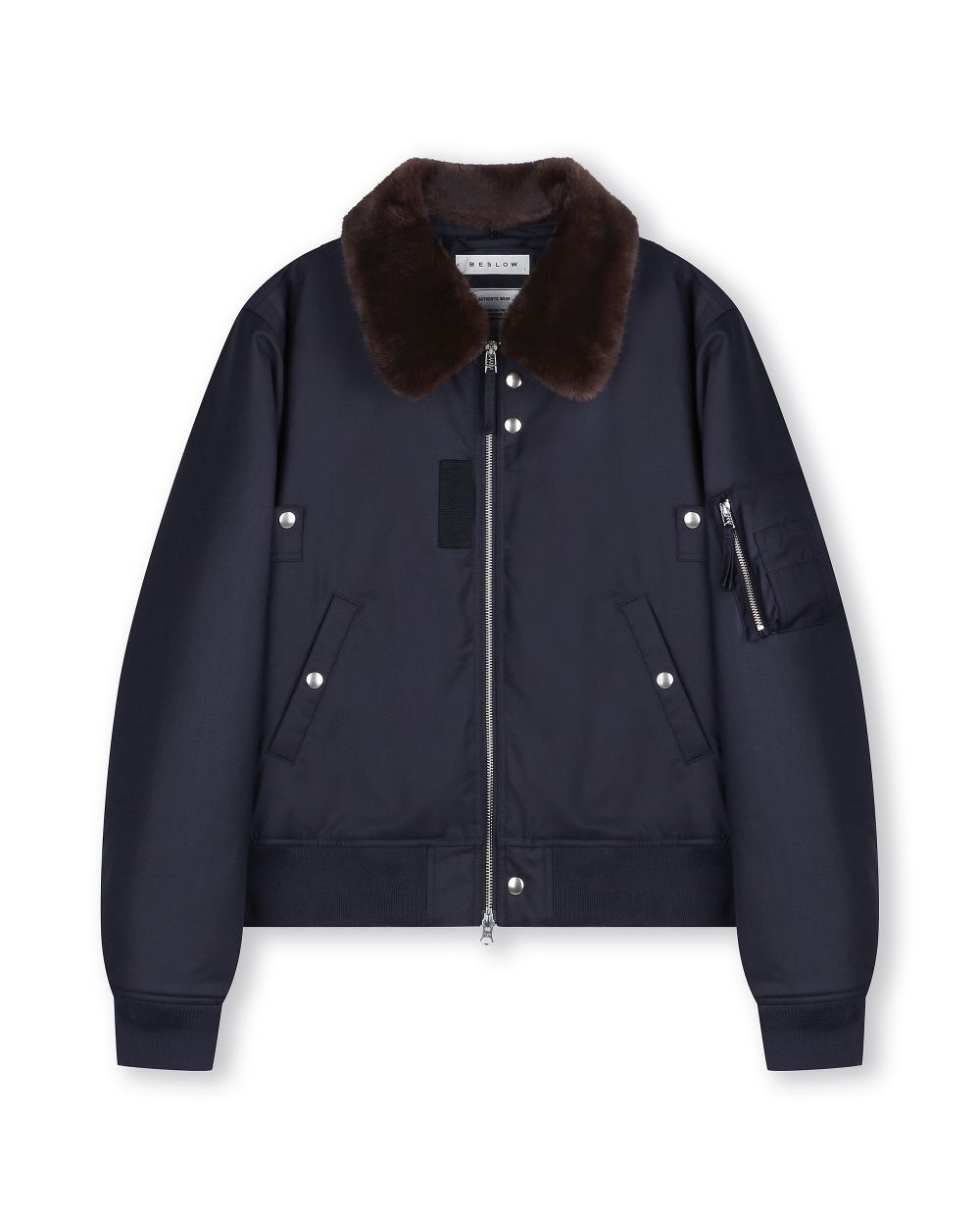 BESLOW ミリタリー ショートジャケットmusinsa coor dnsr MUSINSA公式 | BESLOW 3M THINSULATE B-15 FLIGHT JACKET NAVY