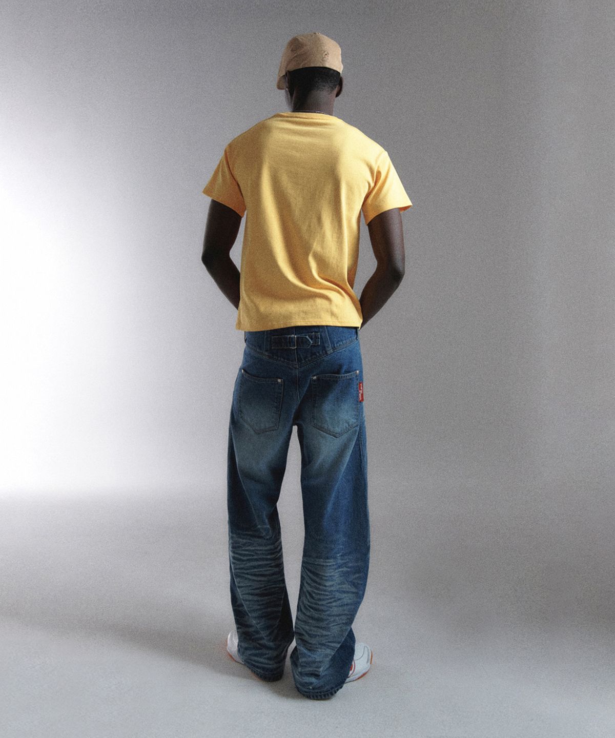 월드딜레마(WORLDDILEMA) WORLD Fire Printing T-Shirts (Yellow)