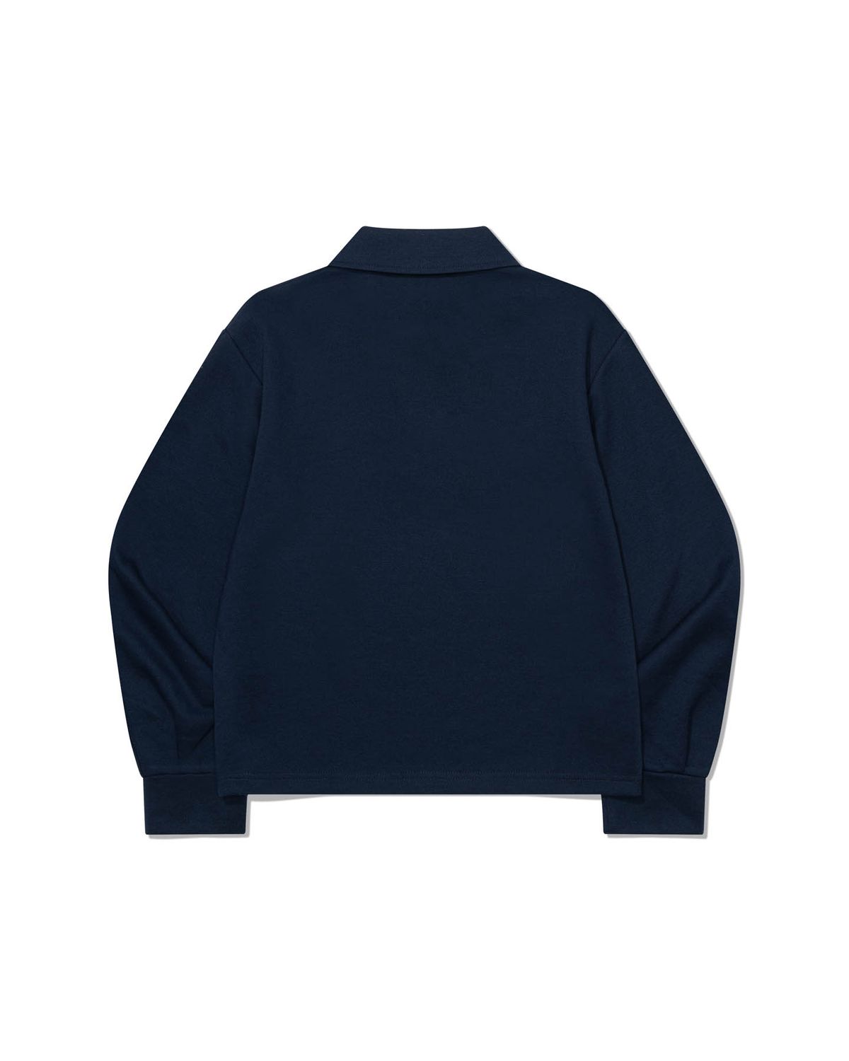 모아(MOAA) Solid Tone Polo Shirt (NAVY)