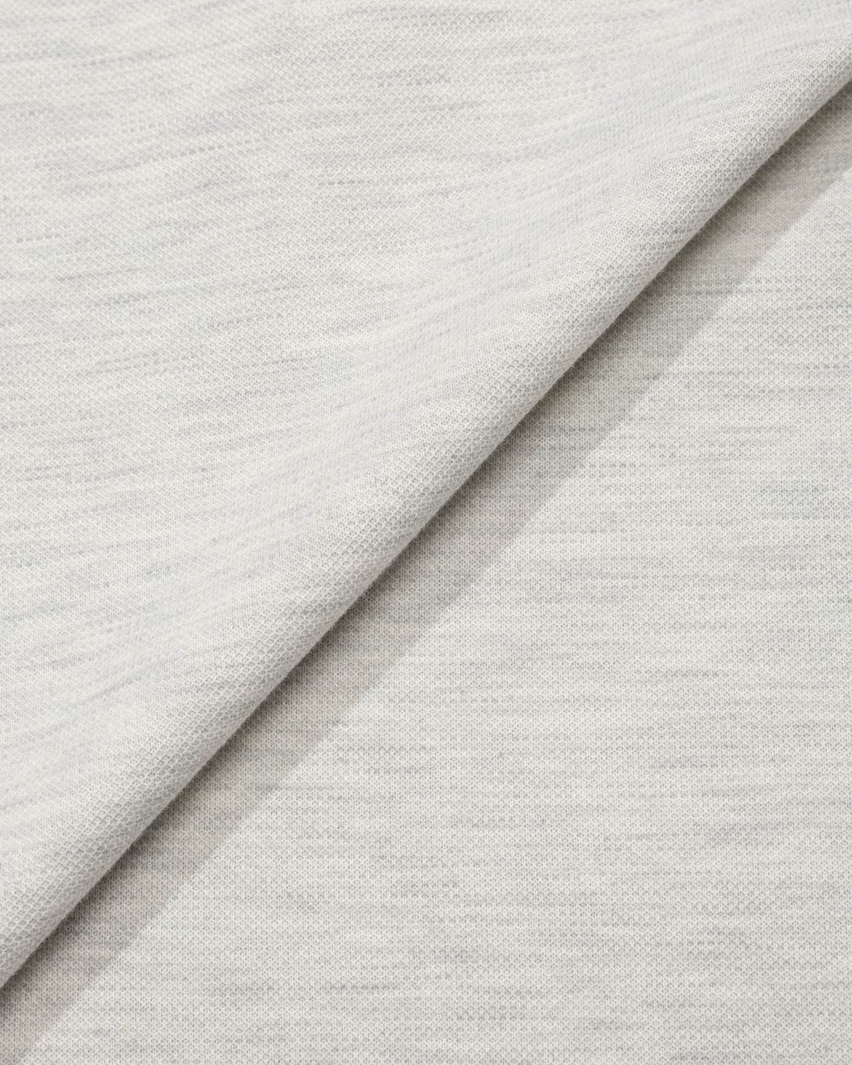 모아(MOAA) Solid Tone Polo Shirt (WHITE MELANGE)