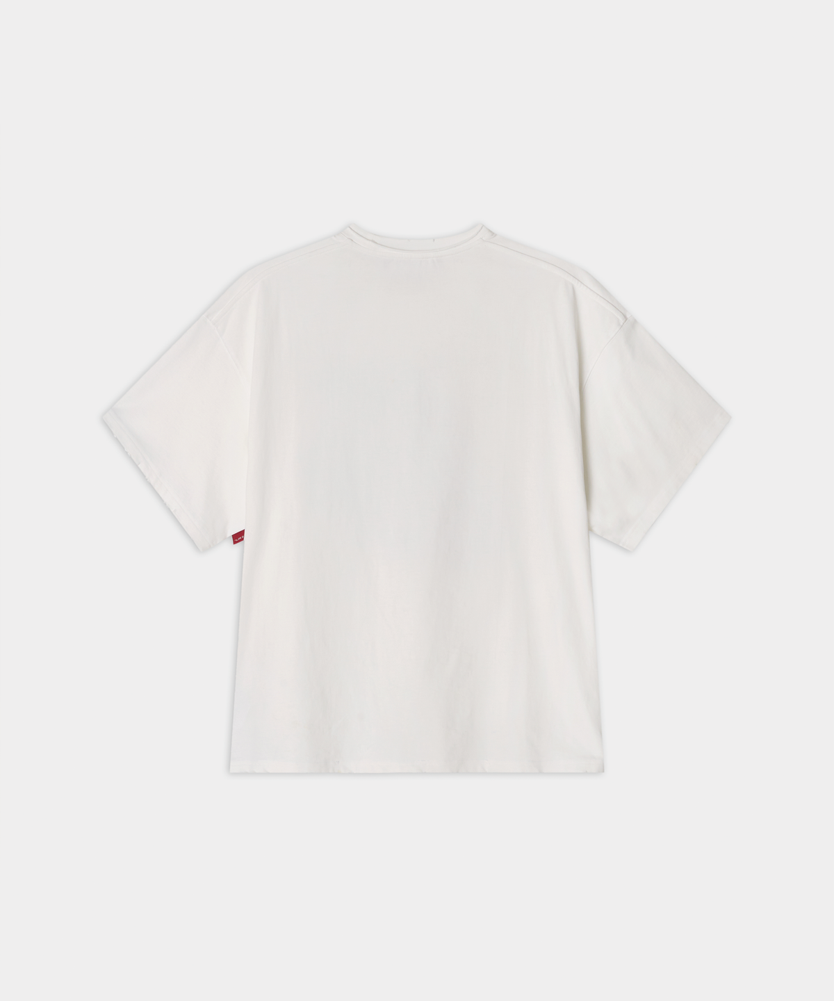 월드딜레마(WORLDDILEMA) Hand Drawing Ghost Rider Printing T-Shirts (White)