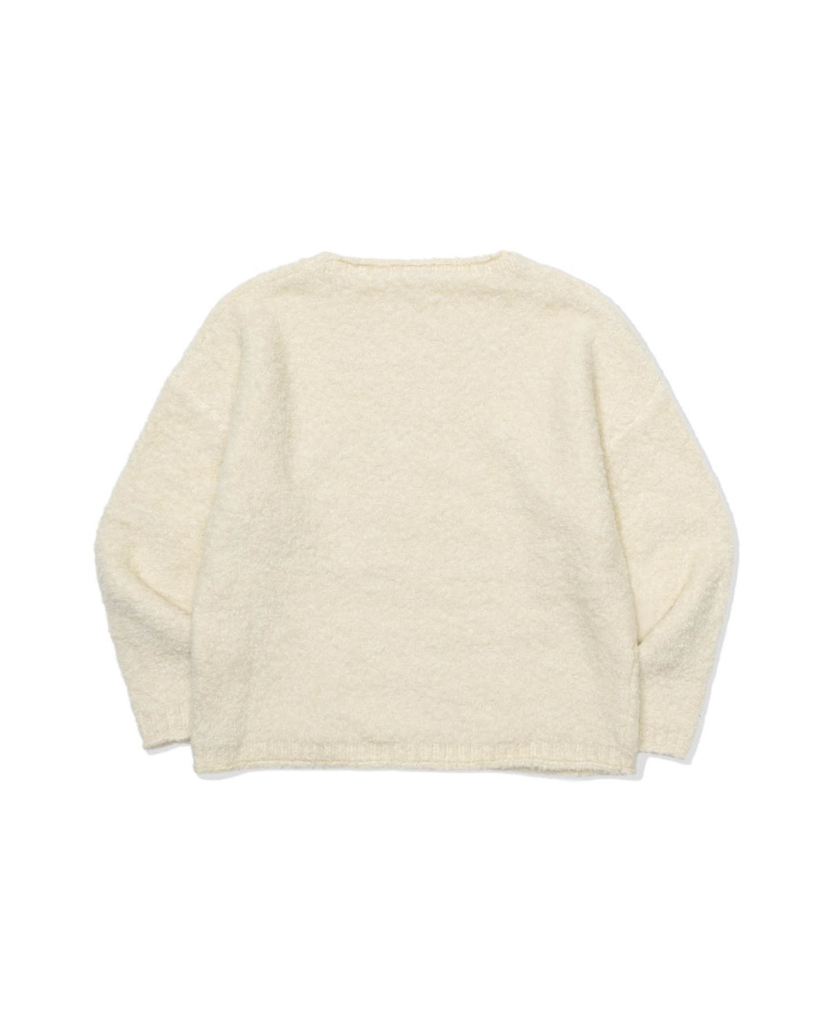 모아(MOAA) Bouclé Knit Pullover (IVORY)