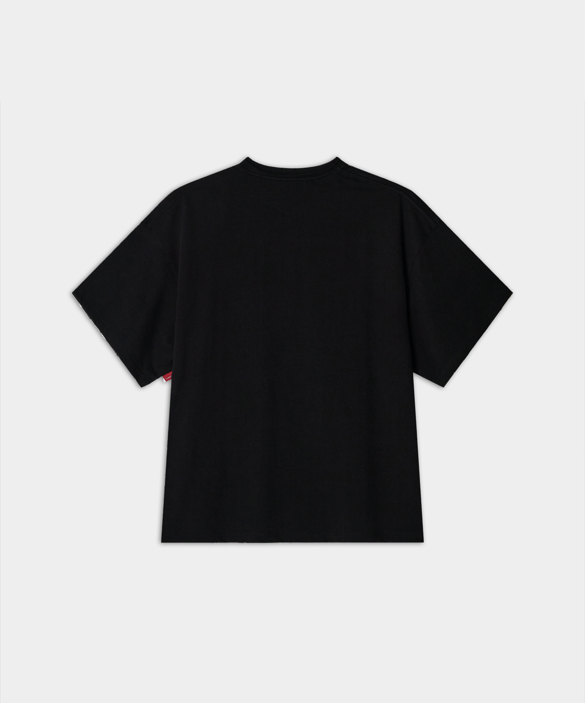 월드딜레마(WORLDDILEMA) Hand Drawing Ghost Rider Printing T-Shirts (Black)
