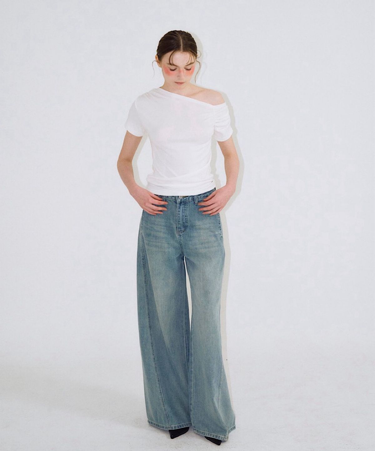 아포엠(APOEM) Wide Denim