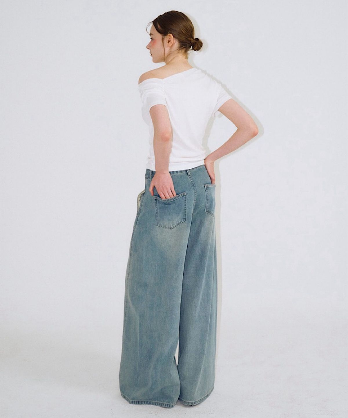 아포엠(APOEM) Wide Denim