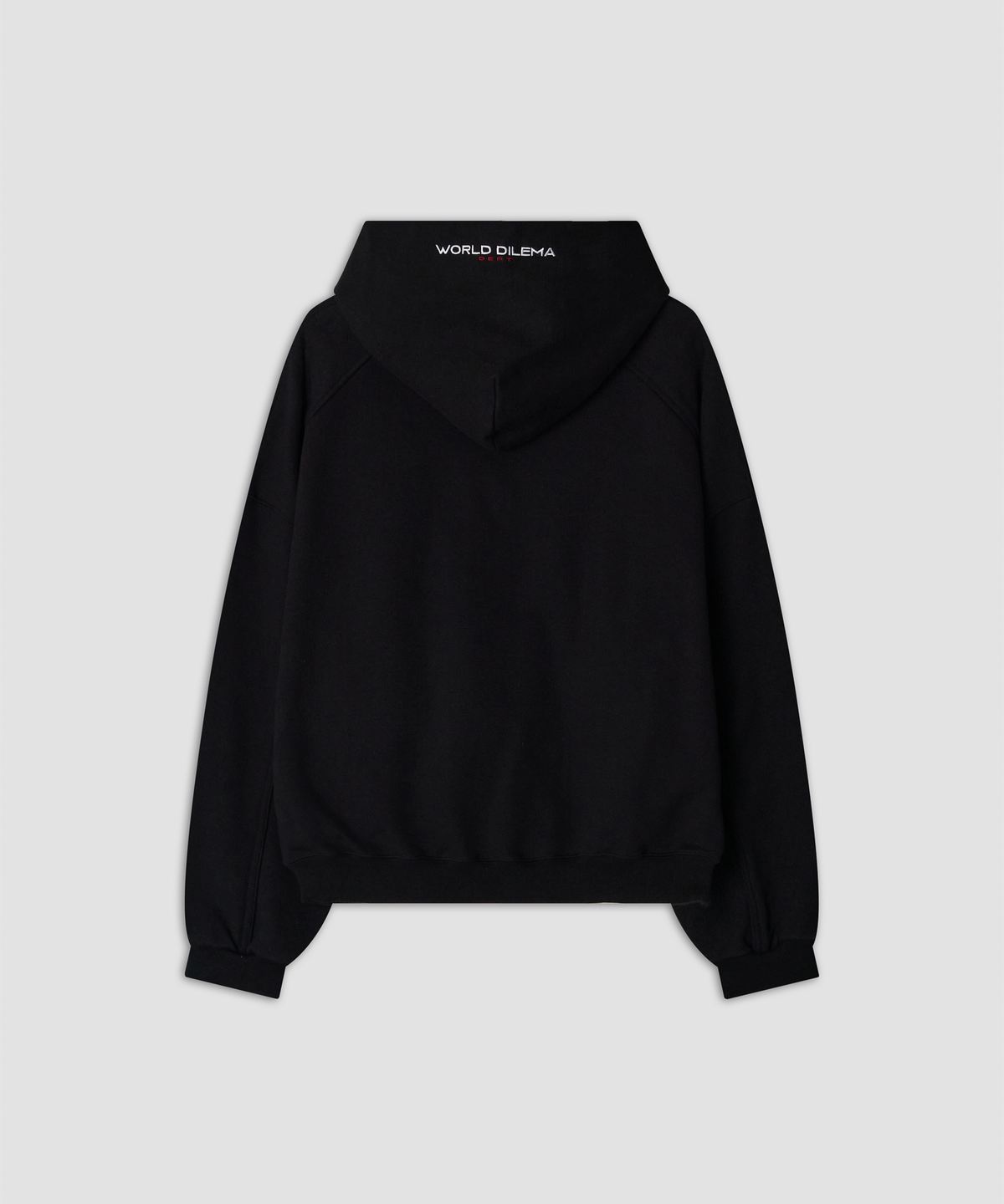 월드딜레마(WORLDDILEMA) WORLD Fire Printing Hood (Navy)