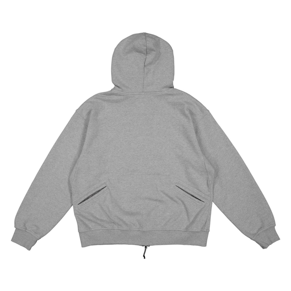 휴머러스 어카운트(HUMOROUS ACCOUNT) THERMAL ZIP-UP HOODIE / MELANGE GRAY