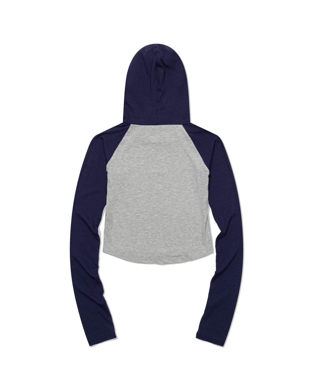 모아(MOAA) Dual Tone Raglan Hoodie (NAVY)