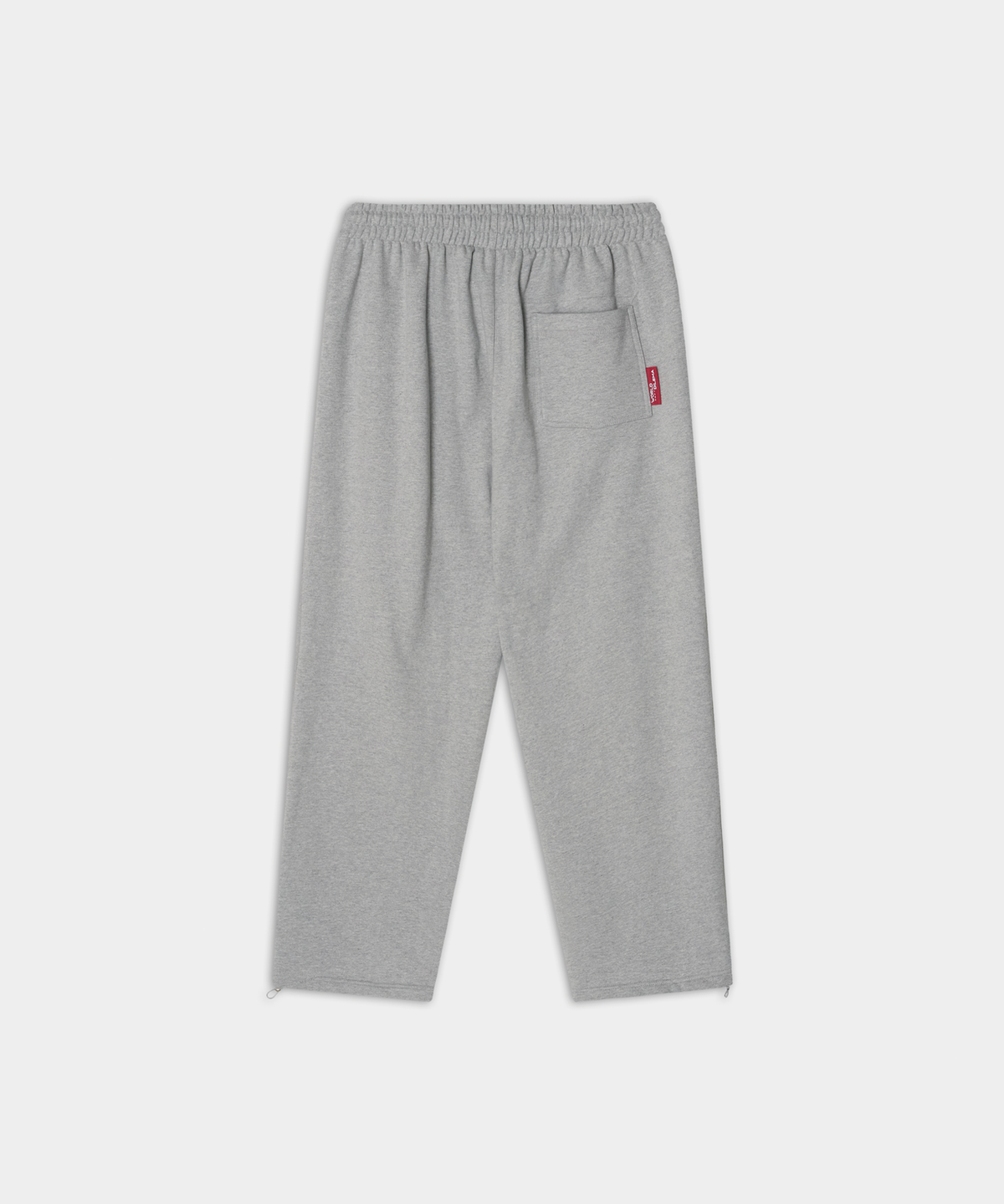 월드딜레마(WORLDDILEMA) WORLD DILEMA DEPT Embroidery Sweat Pants (Grey)