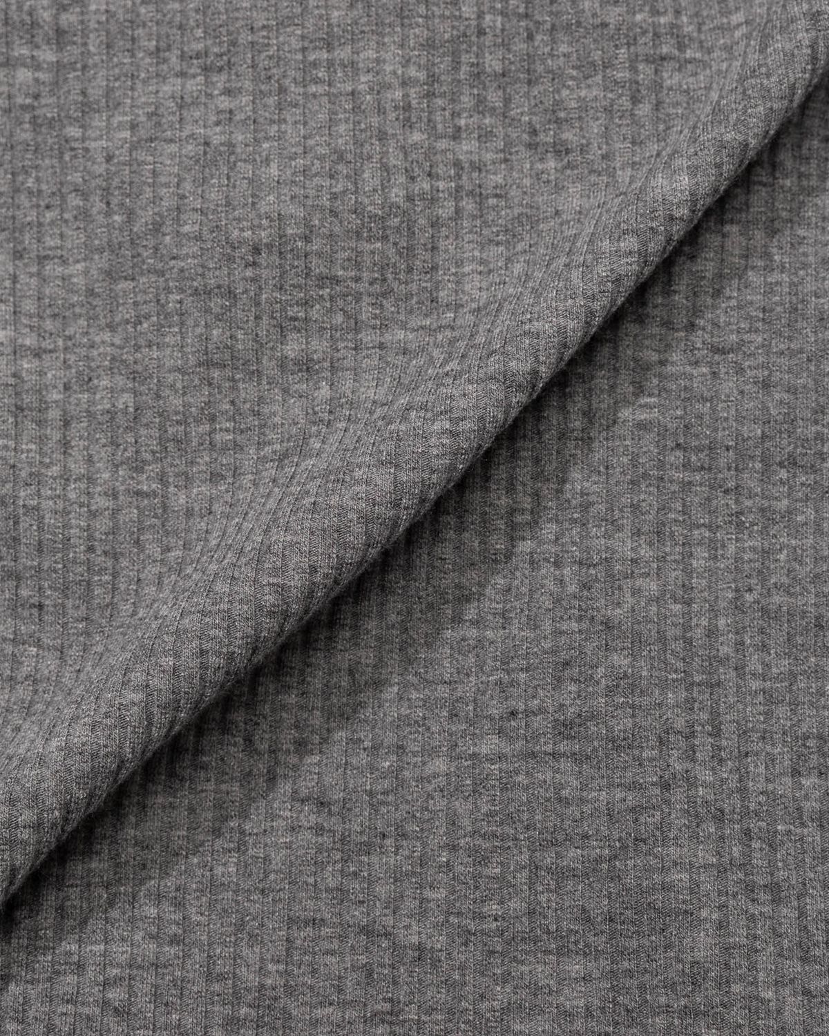 모아(MOAA) Ribbon Gather Rib Top (CHARCOAL) - 사이즈 & 후기 | 무신사