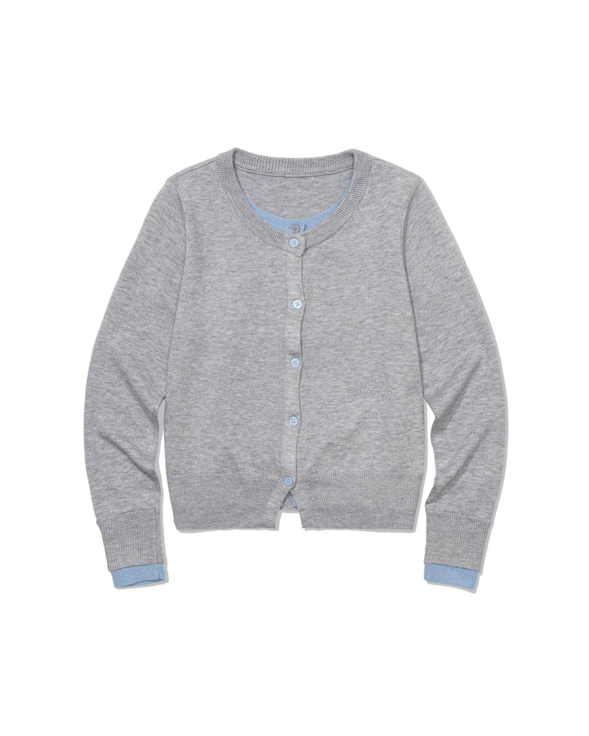 모아(MOAA) Dual weave Trim Cardigan (GRAY)