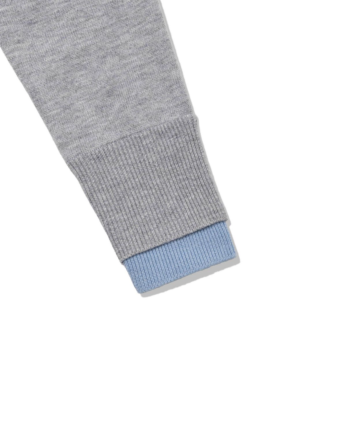 모아(MOAA) Dual weave Trim Cardigan (GRAY)