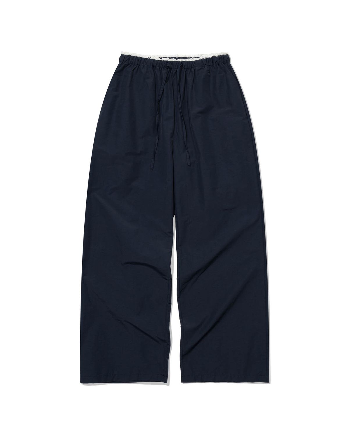 모아(MOAA) Lace Trim Lounge Pants (Fade NAVY)